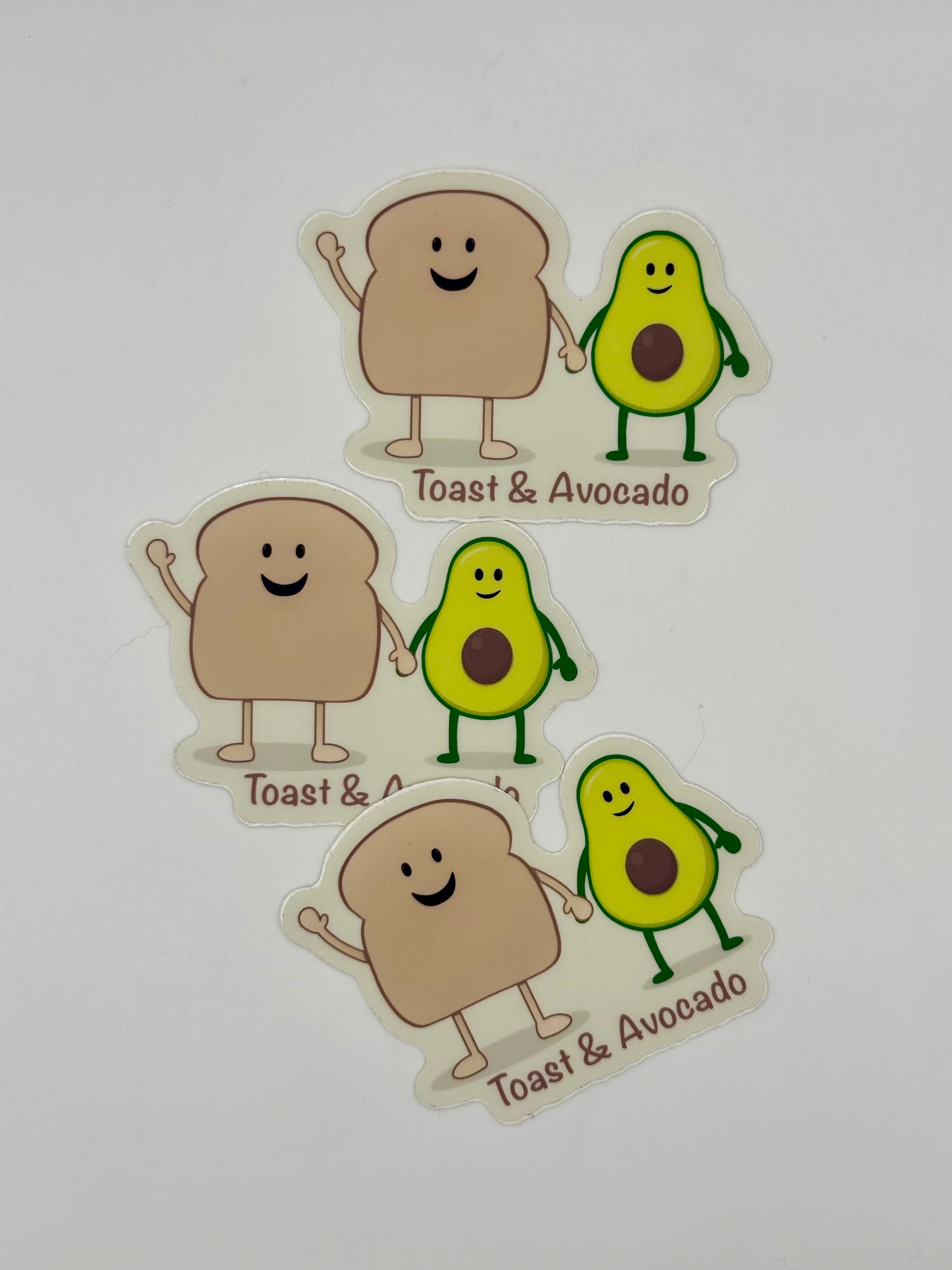 Avocado & Toast Sticker