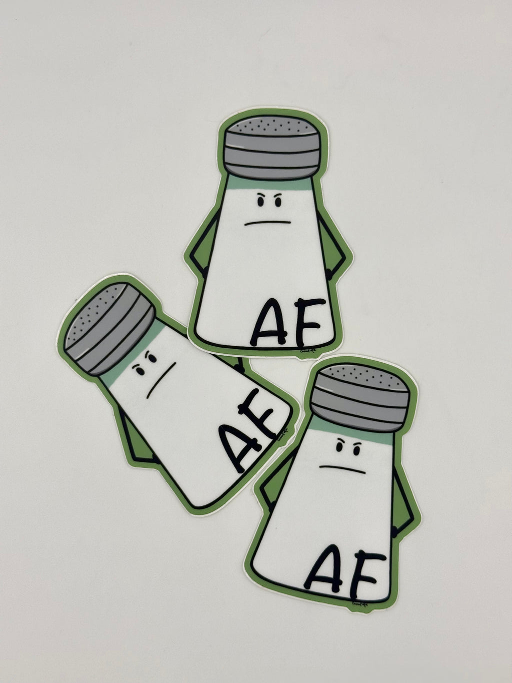 Salty AF Sticker