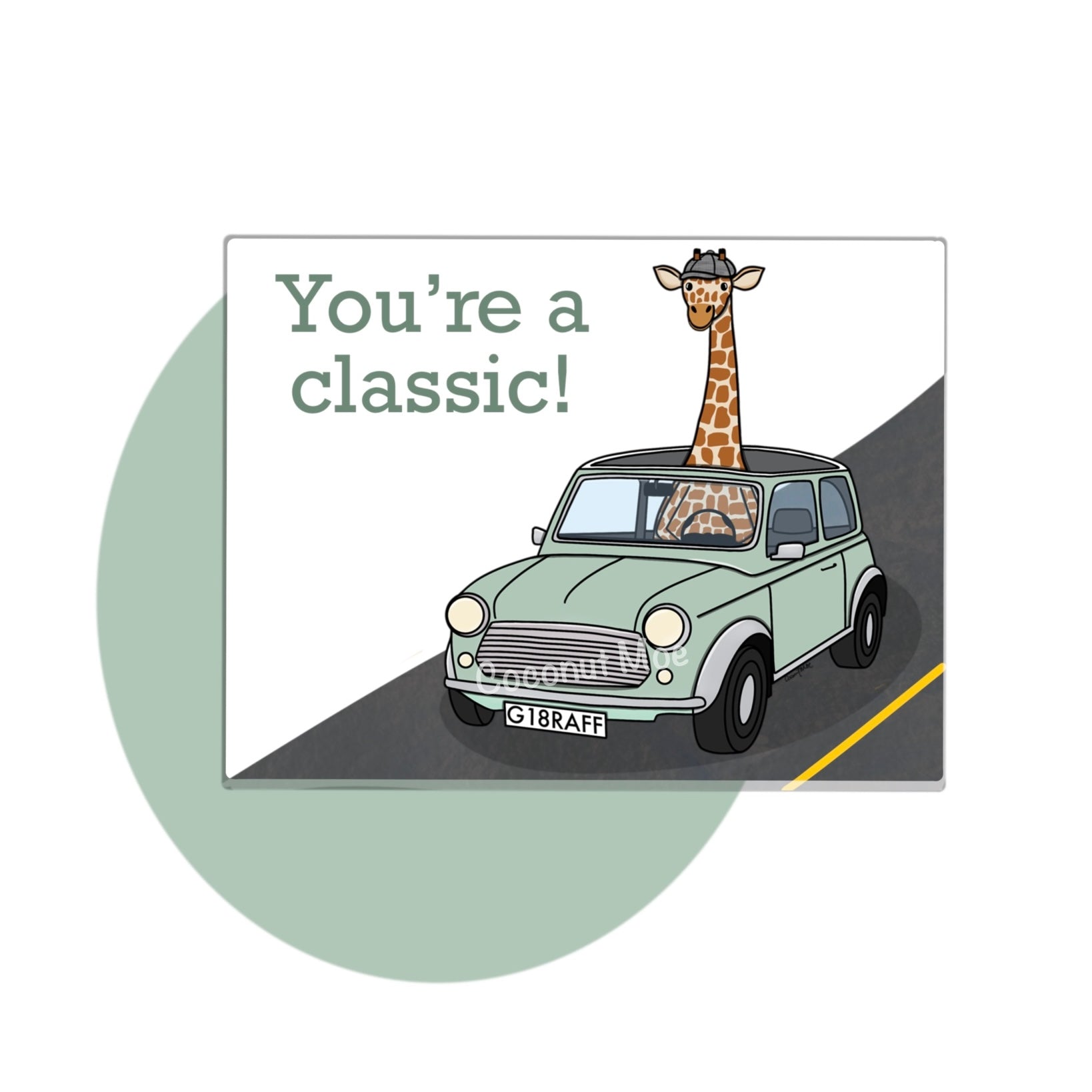 Classic Giraffe Card