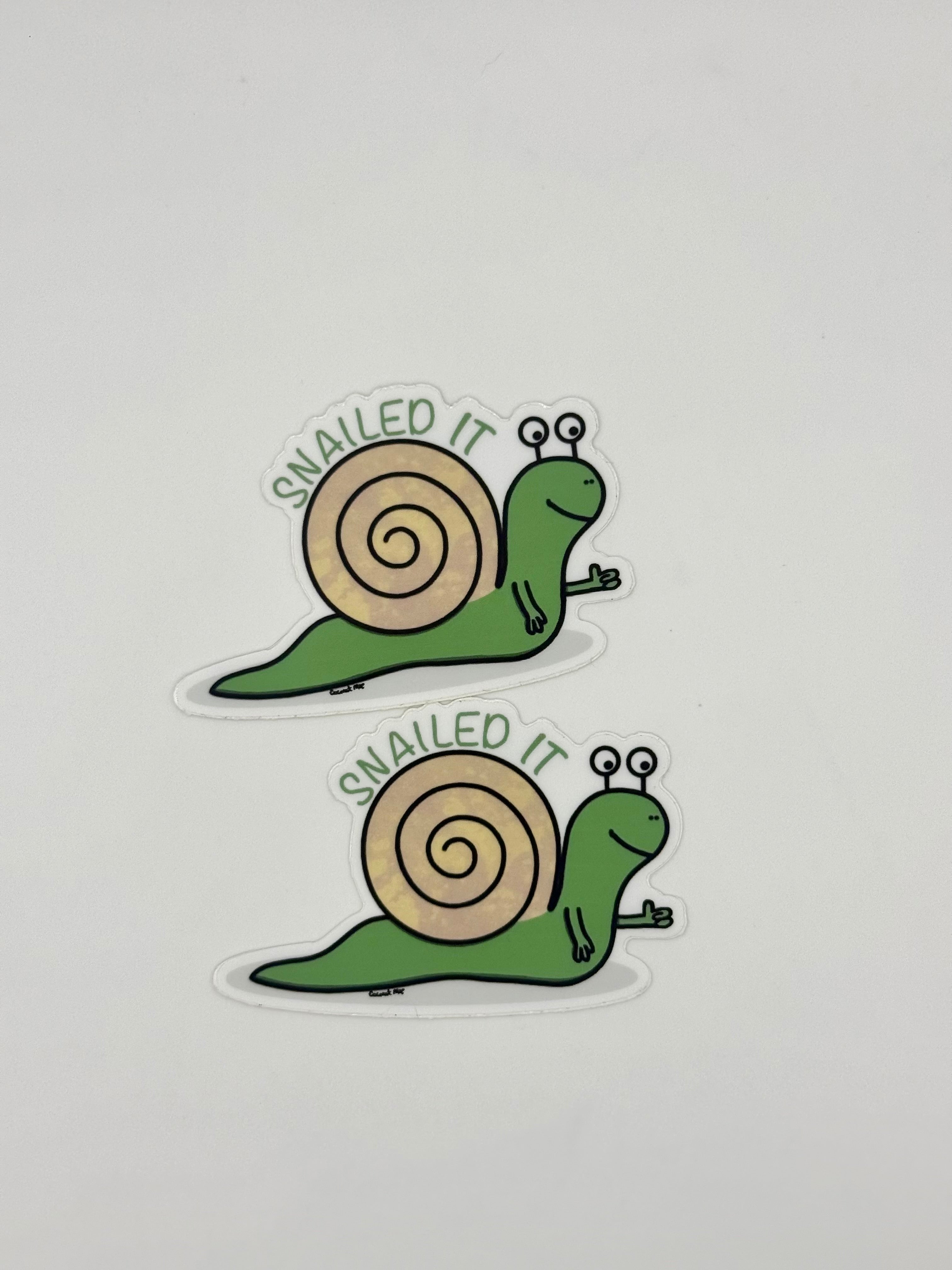 Snailed It! Sticker