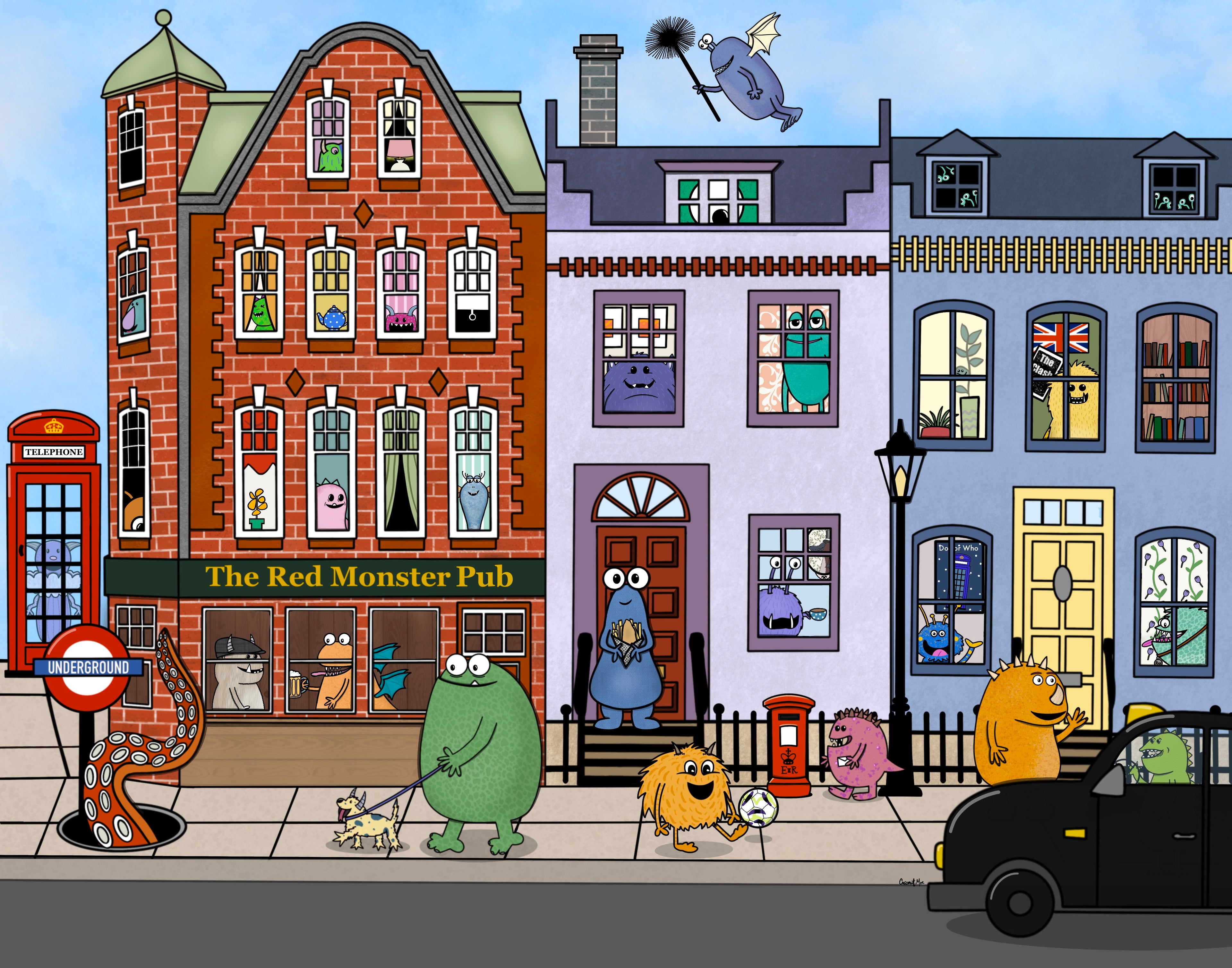 Monster Cities Prints