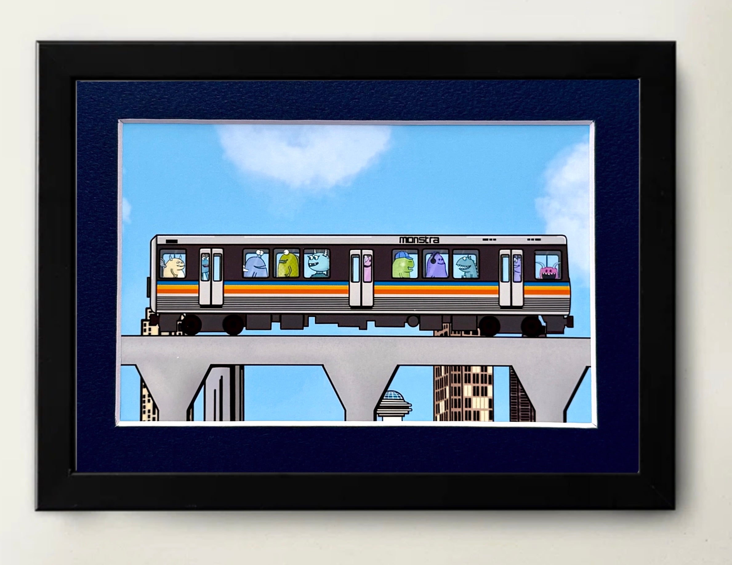 Monster Marta print