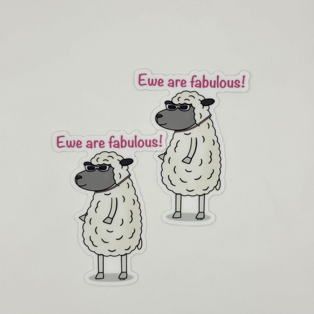 Fabulous Sheep Sticker