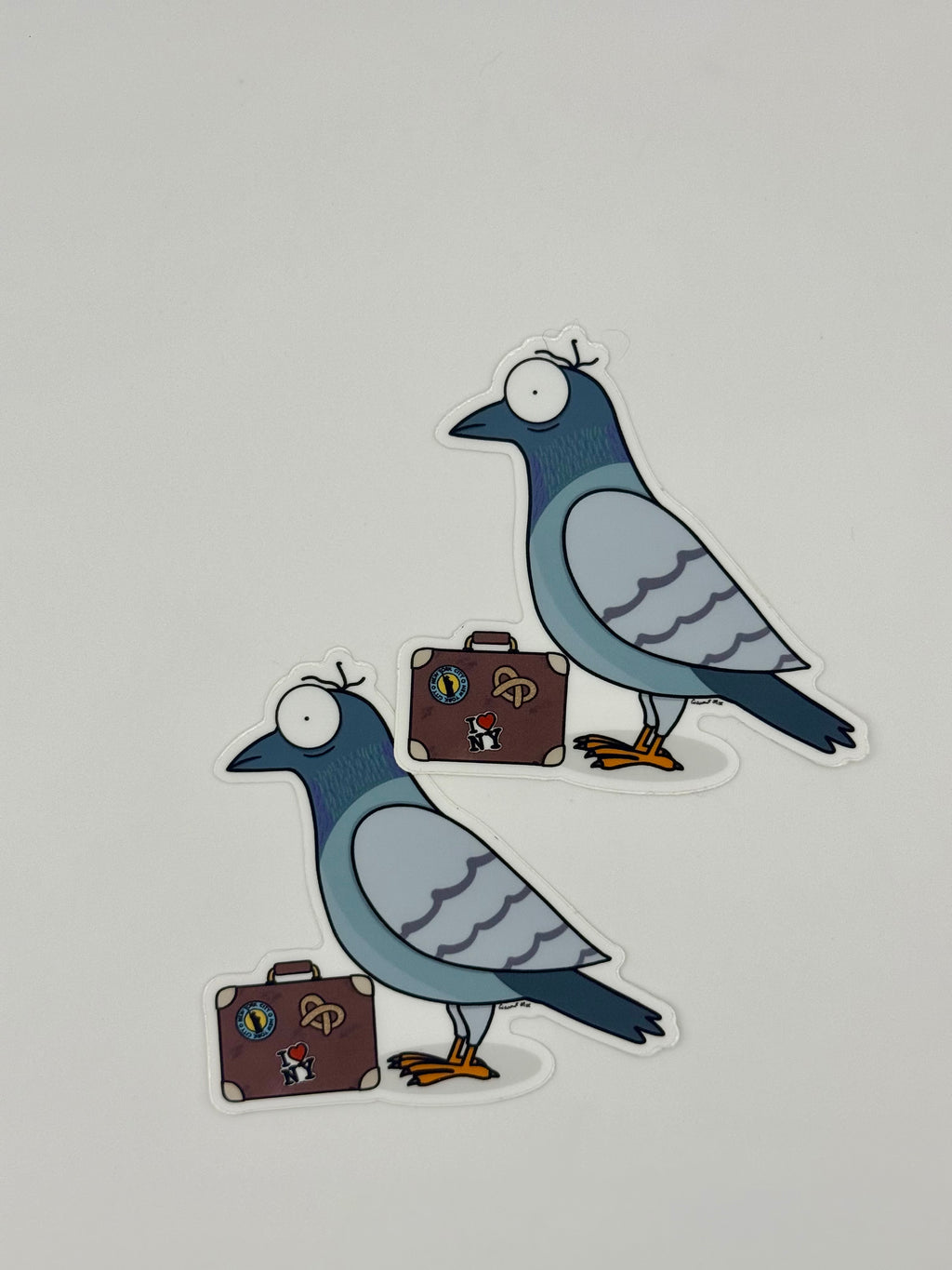 Larry The Pigeon Sticker