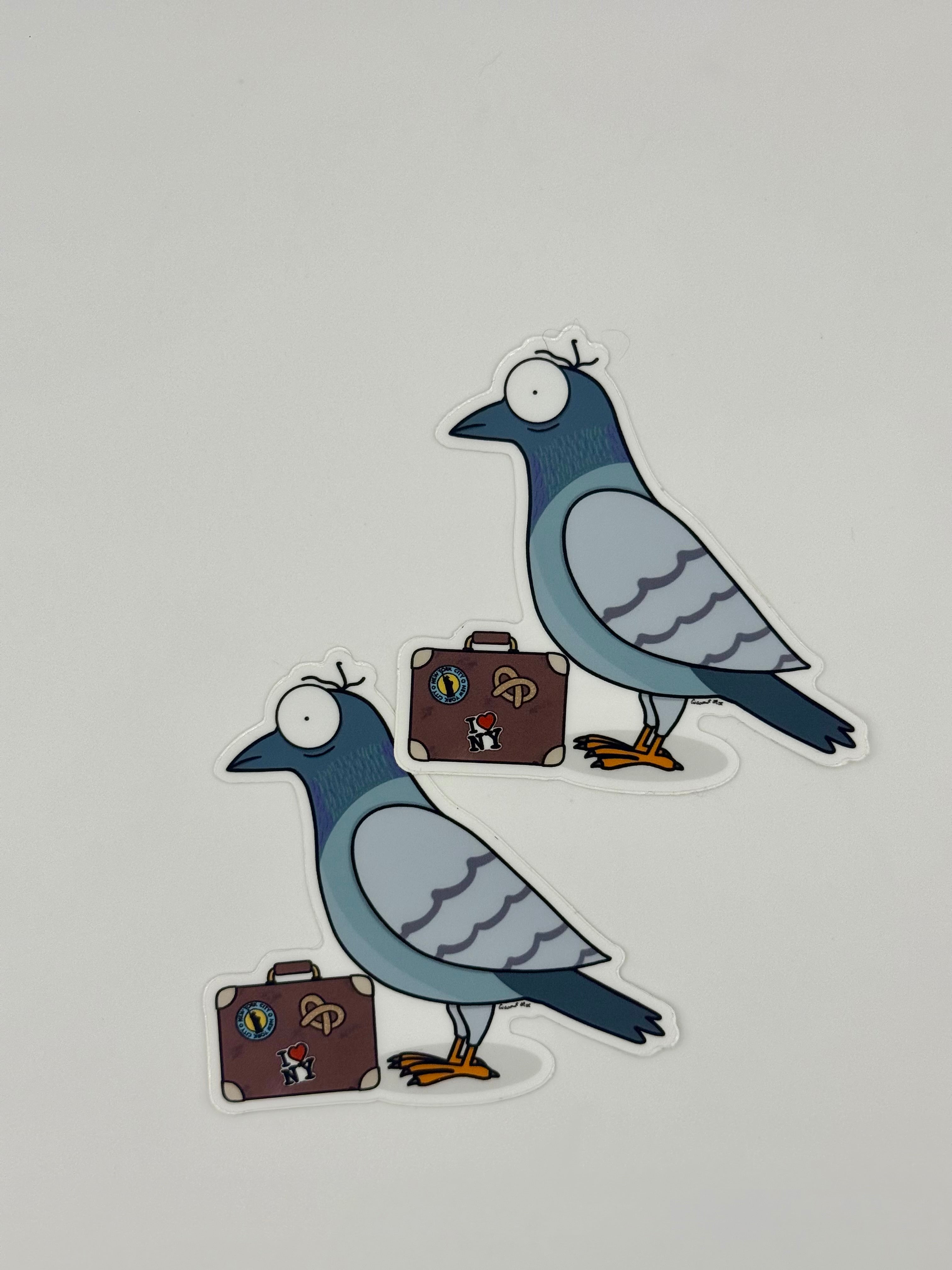 Larry The Pigeon Sticker