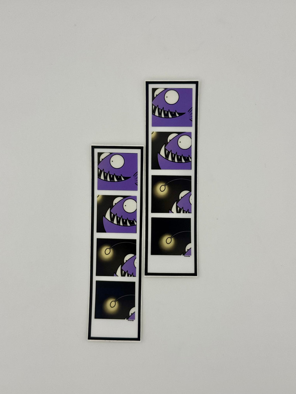 Anglerfish Photo Booth Sticker