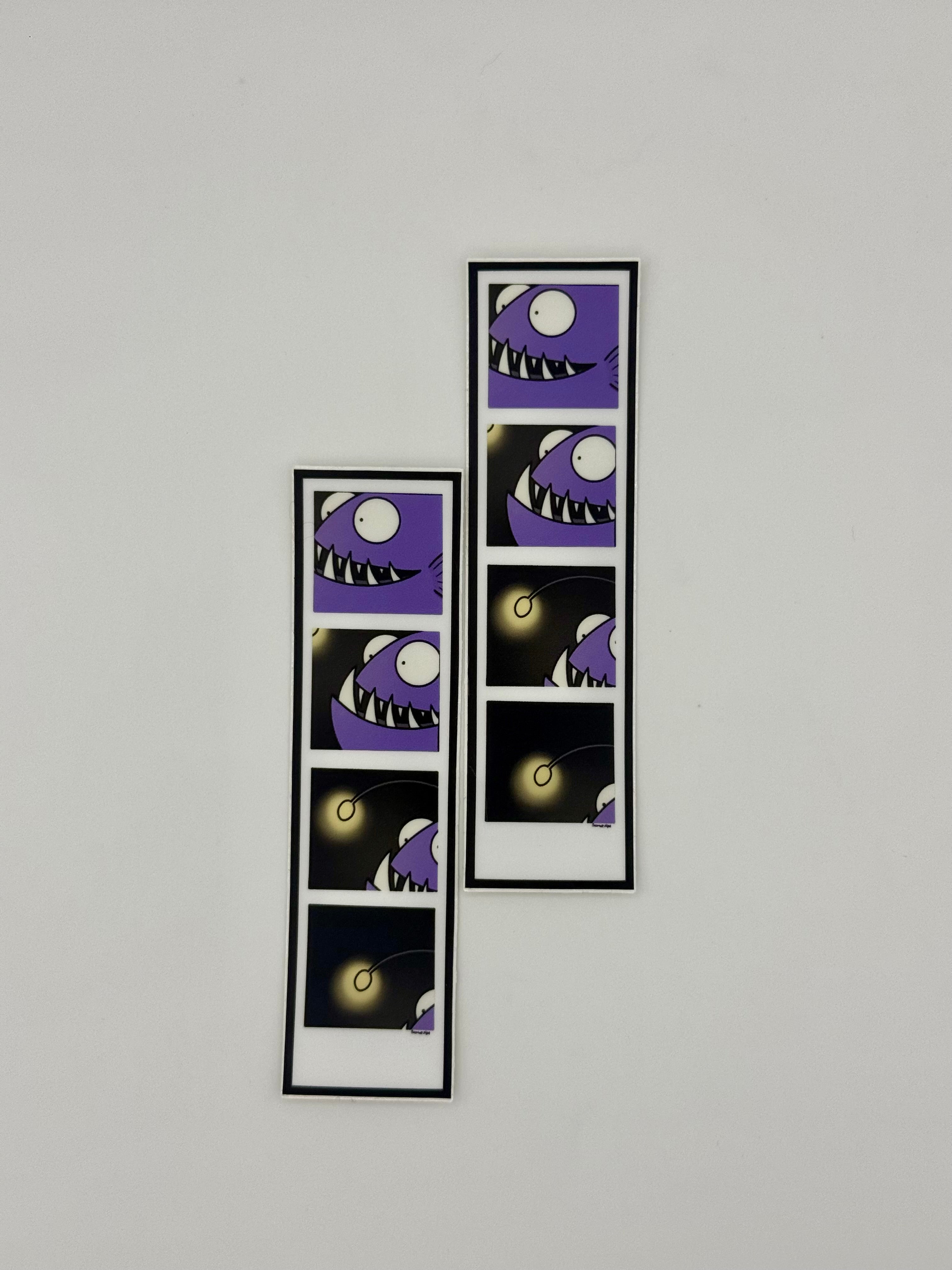 Anglerfish Photo Booth Sticker