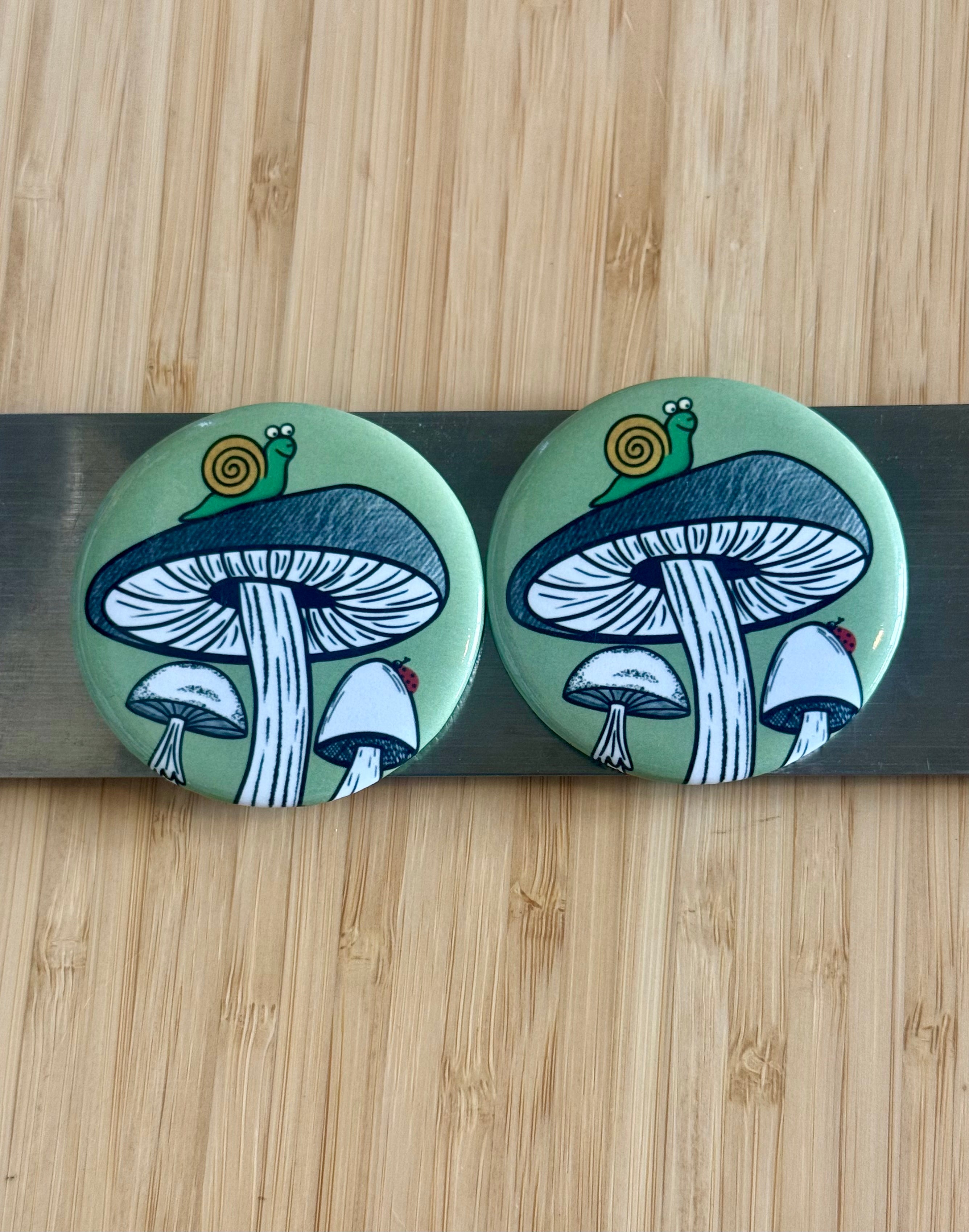 Mushroom magnet