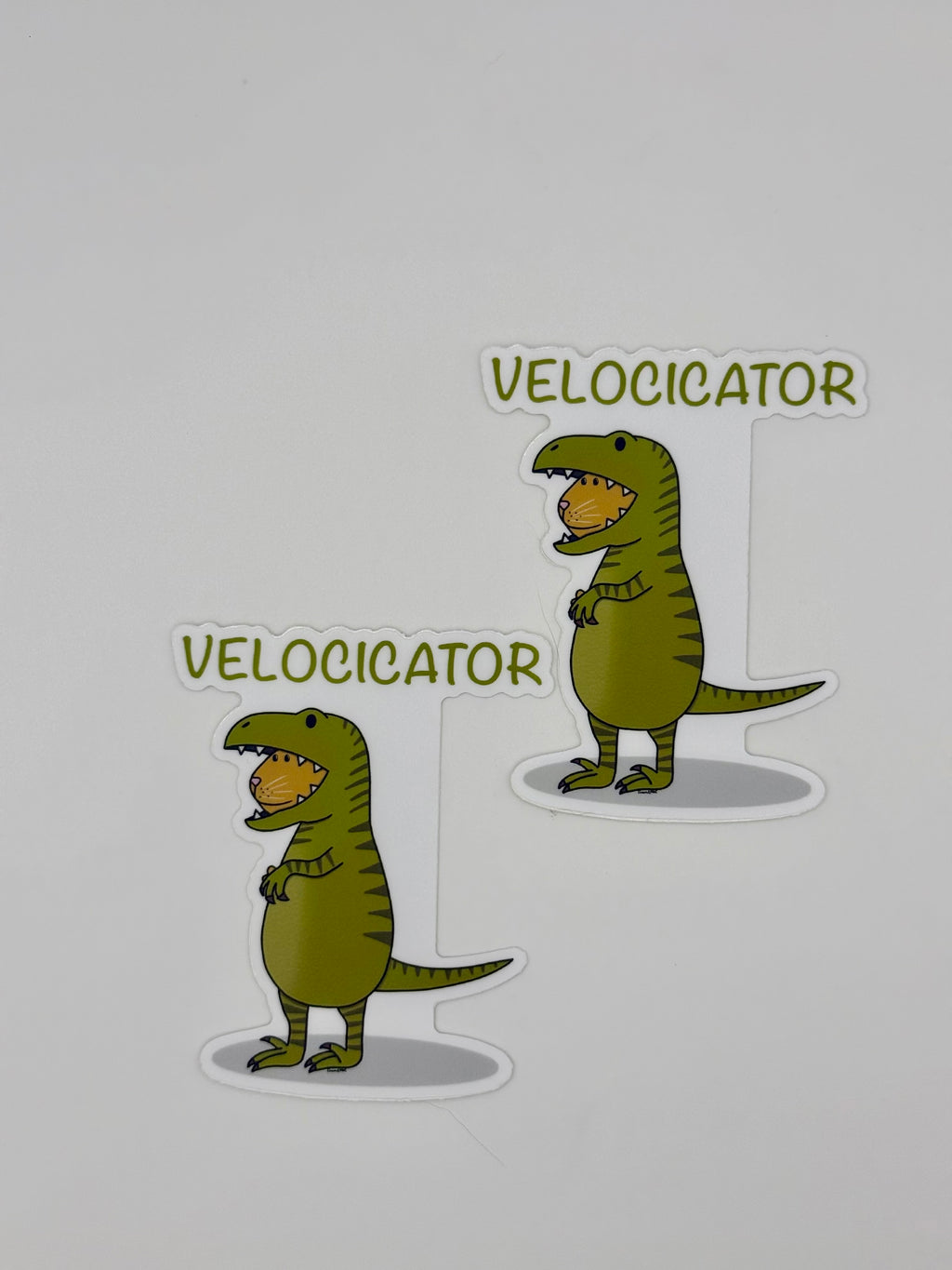 VELOCICATOR sticker
