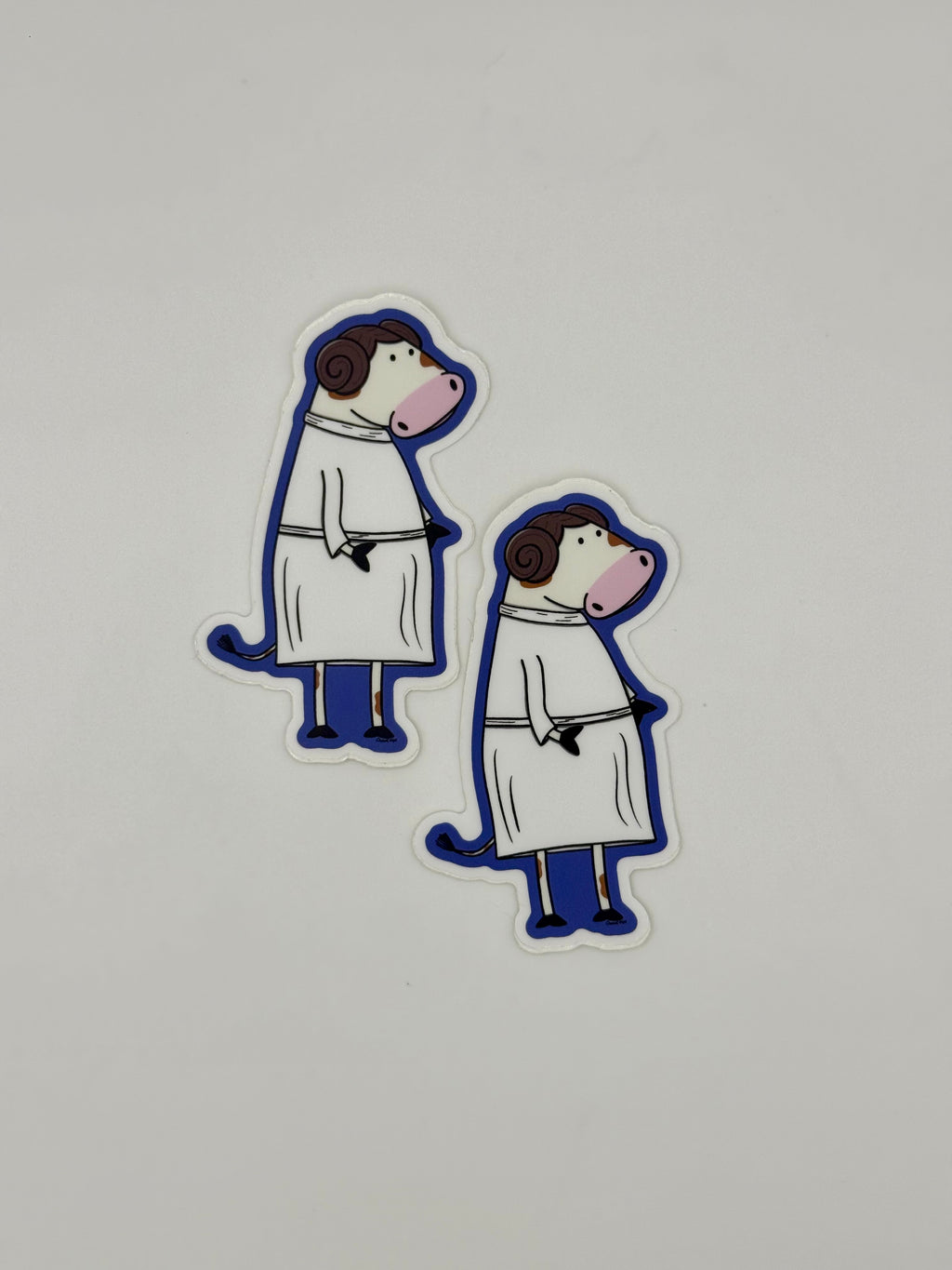 Leia Bessie the Cow Sticker