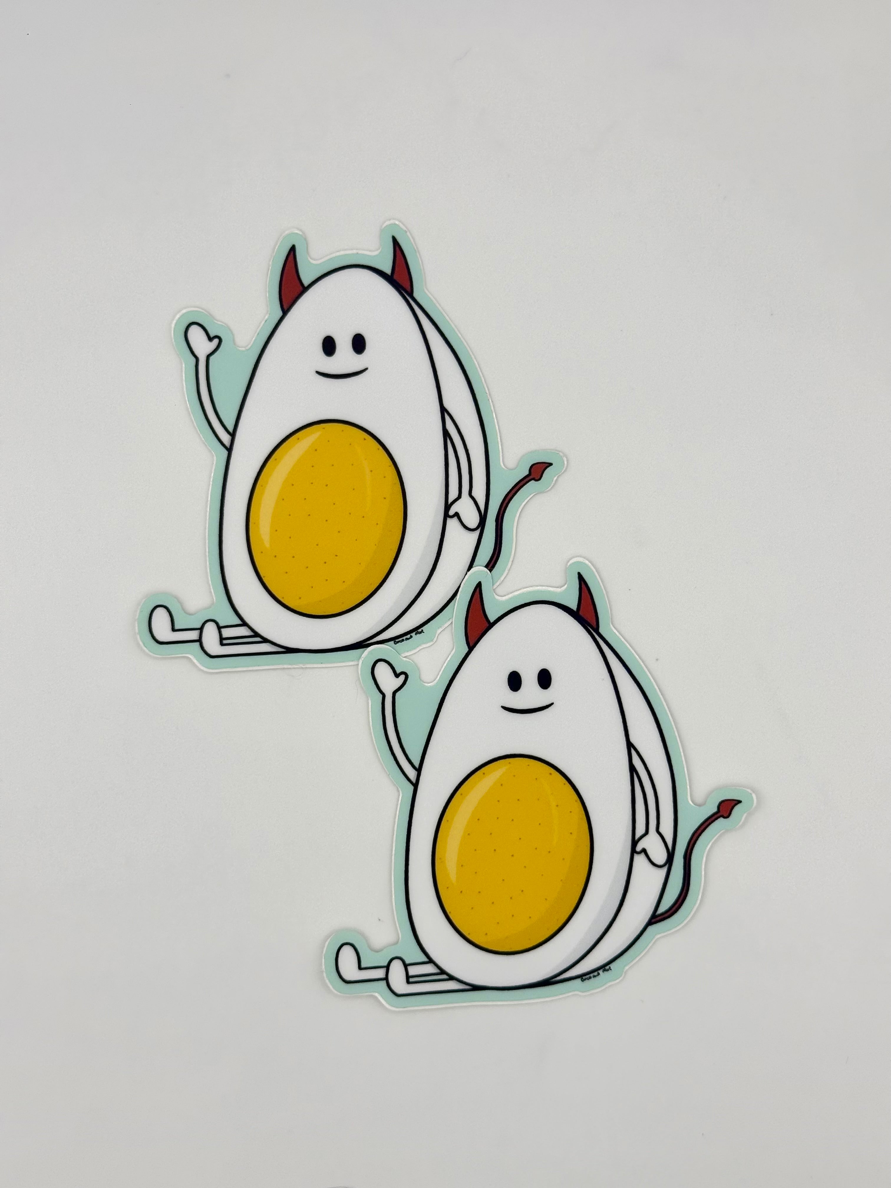 Deviled Egg Sticker Sticker