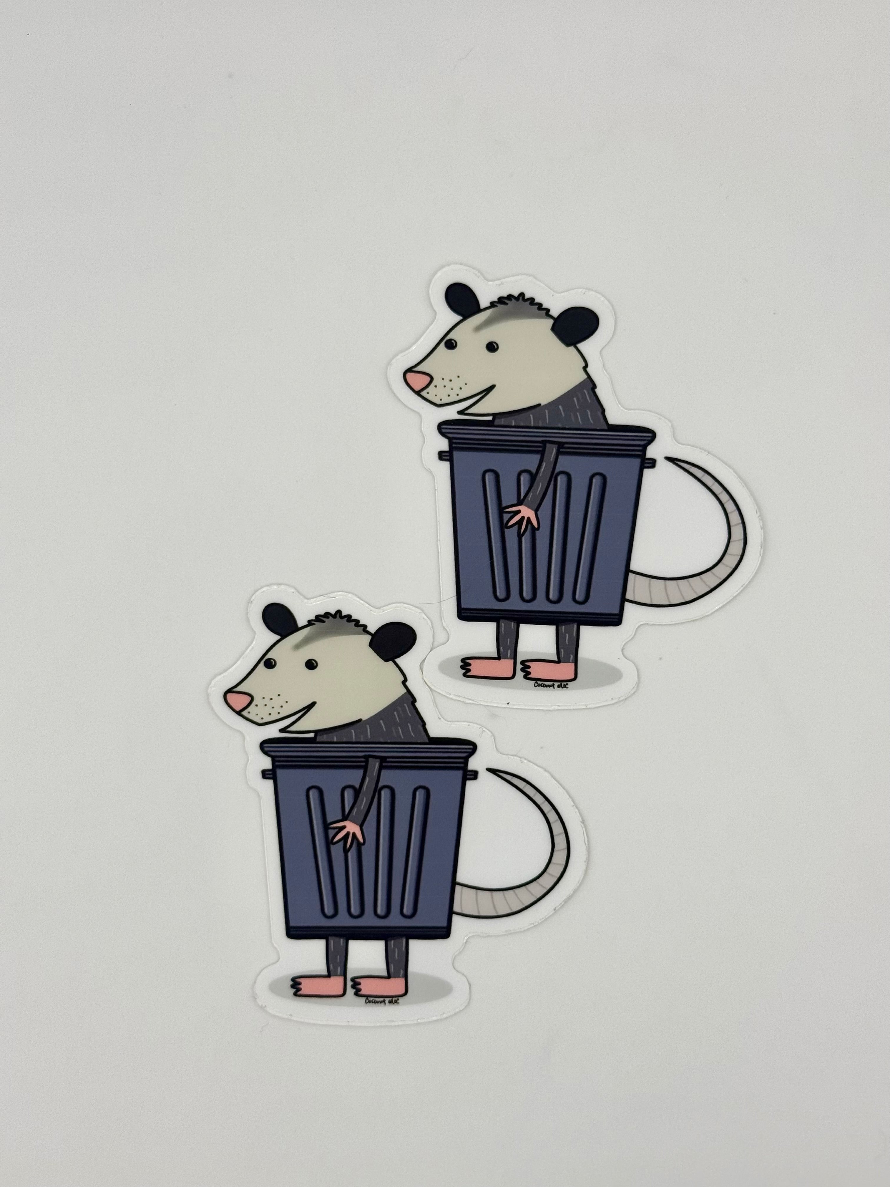Trash Opossum Sticker