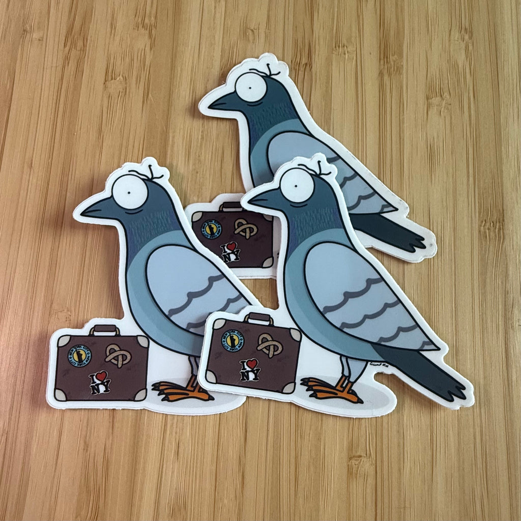 Larry The Pigeon Sticker