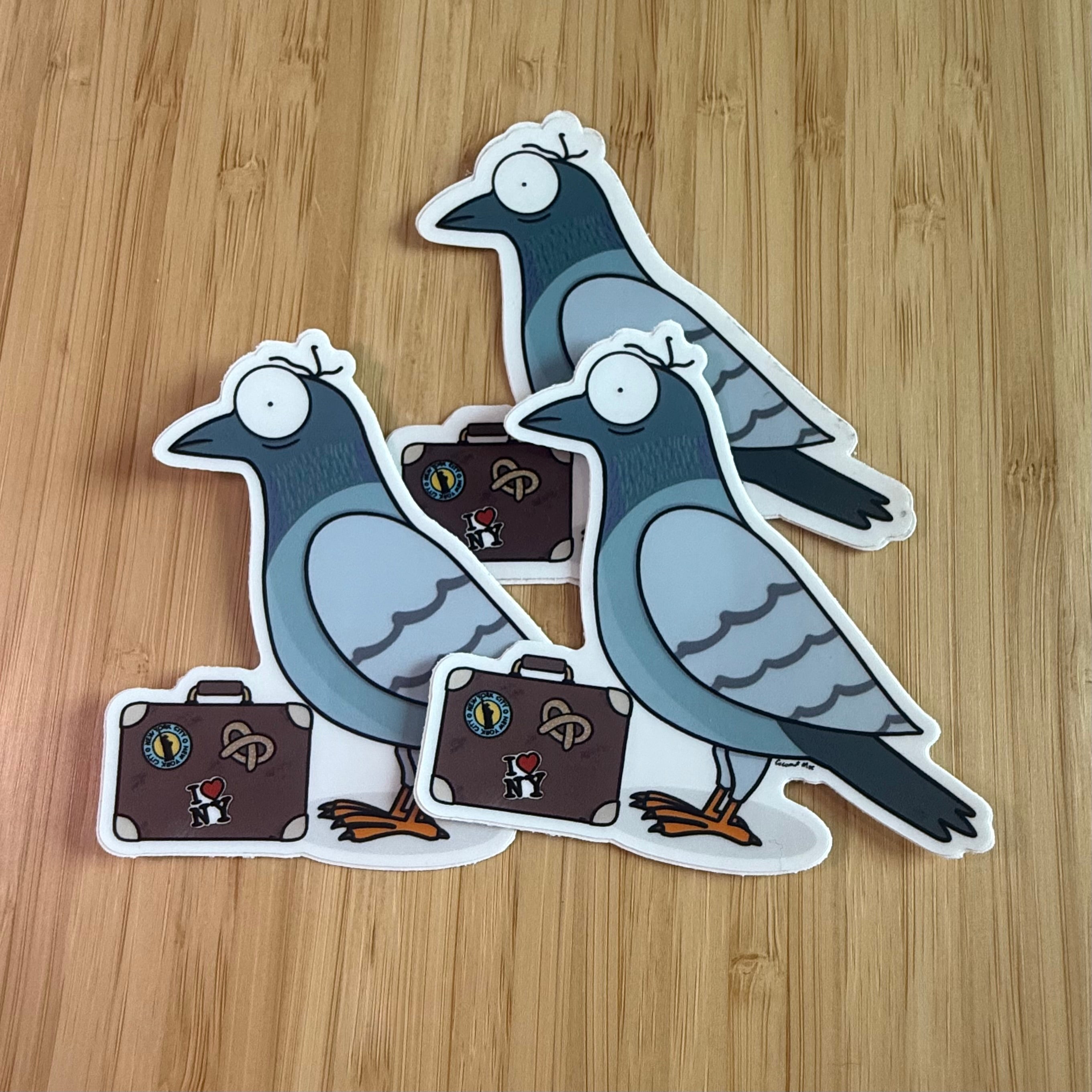 Larry The Pigeon Sticker