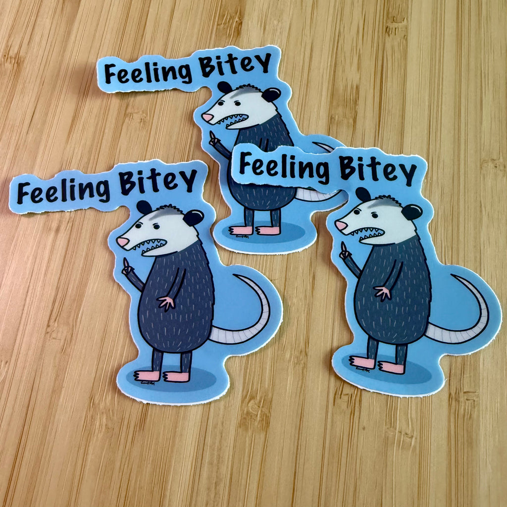 Feeling Bitey Opossum