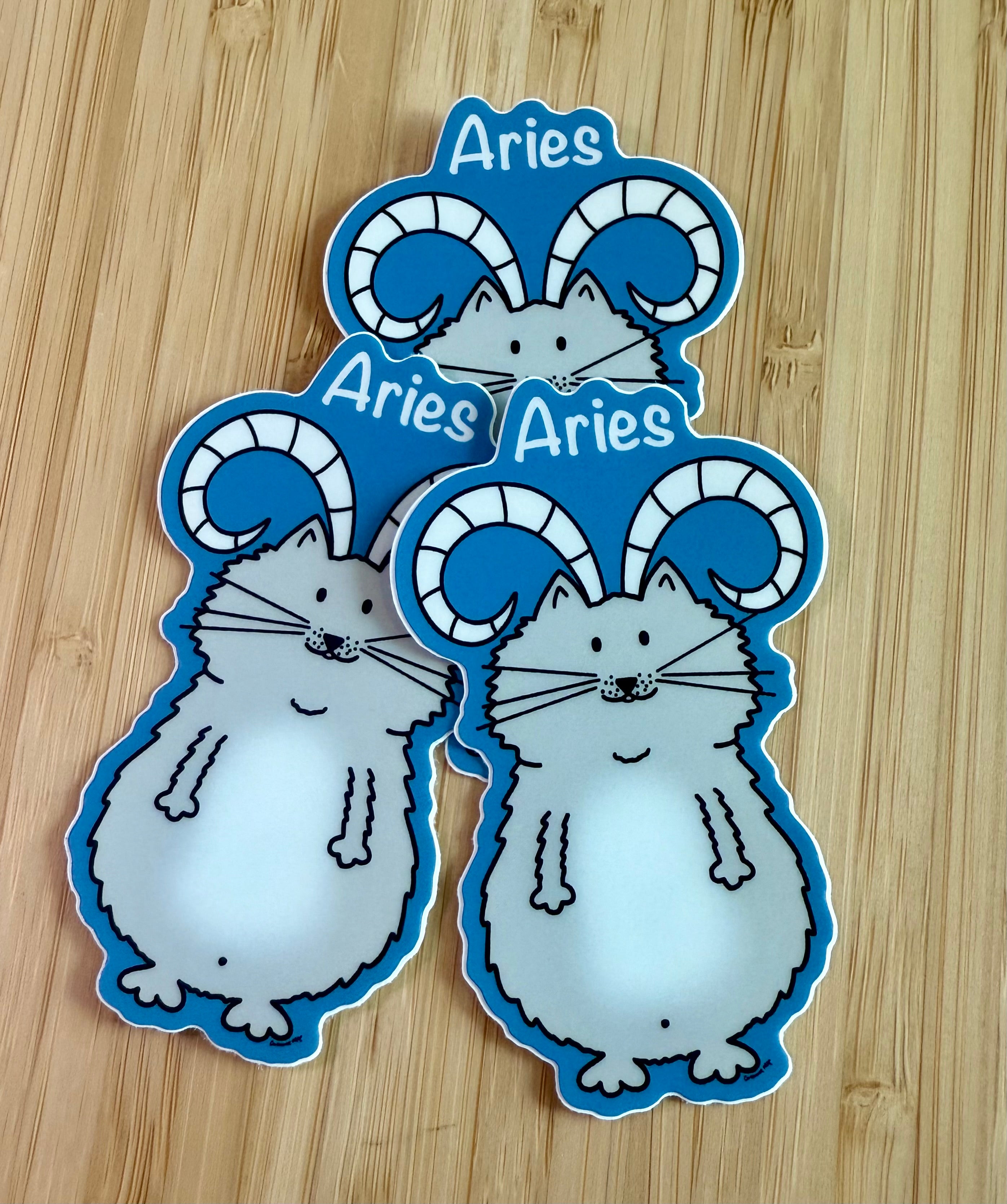 Astrology Cat Stickers