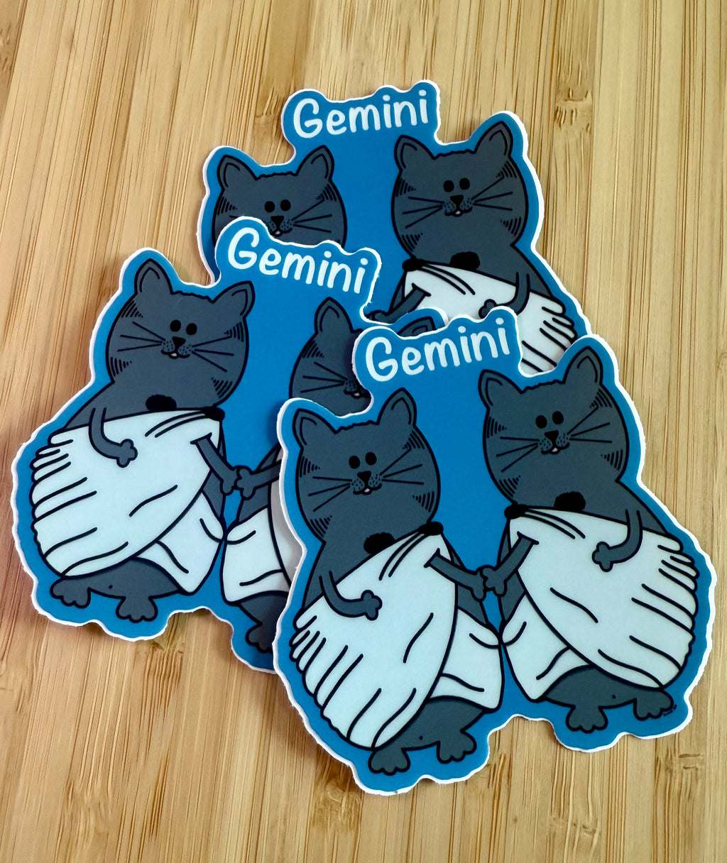 Astrology Cat Stickers