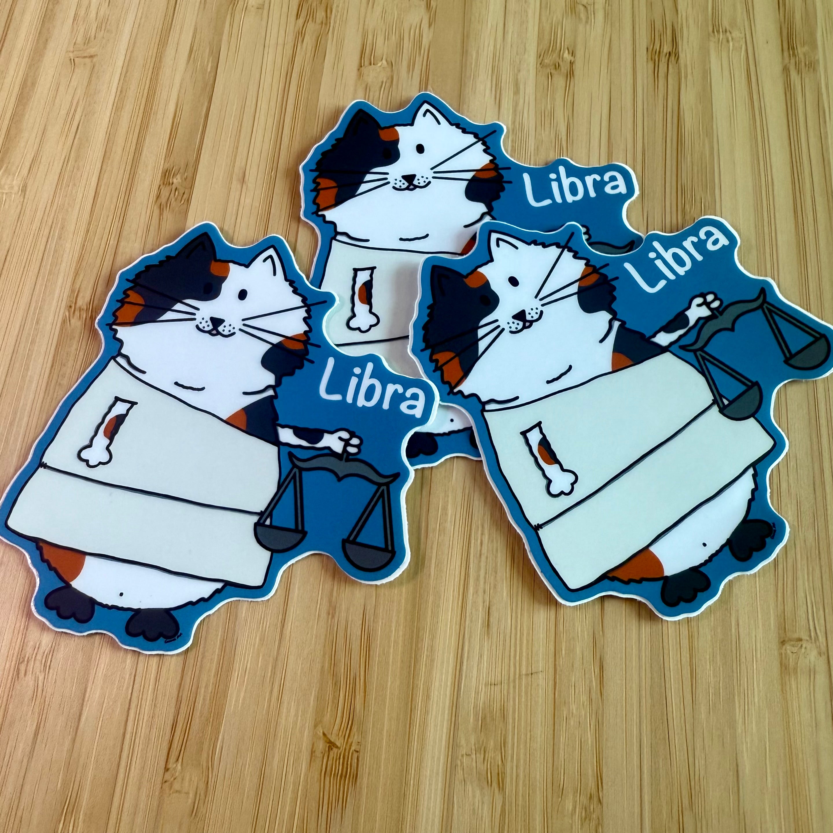 Astrology Cat Stickers