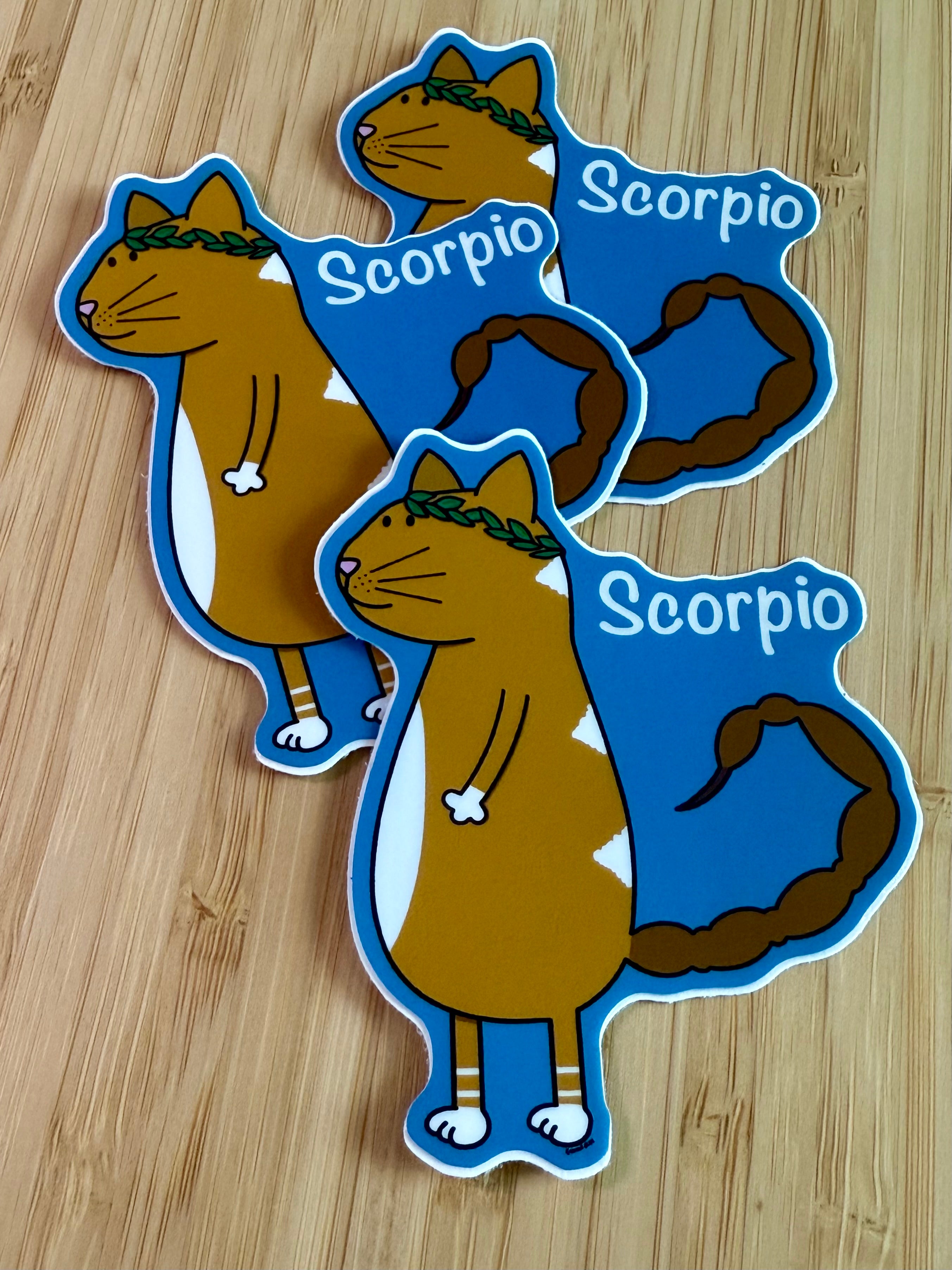 Astrology Cat Stickers