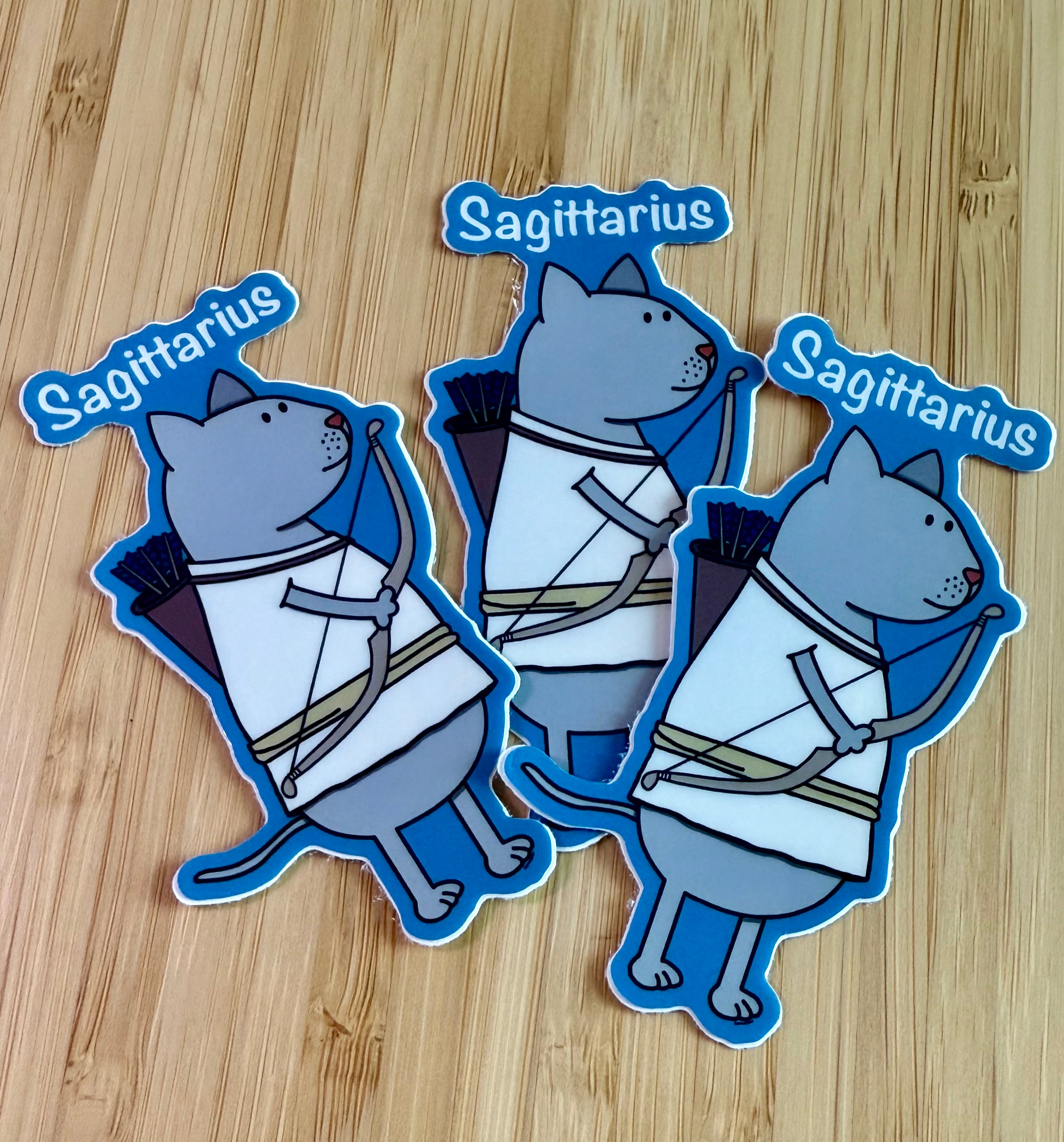 Astrology Cat Stickers