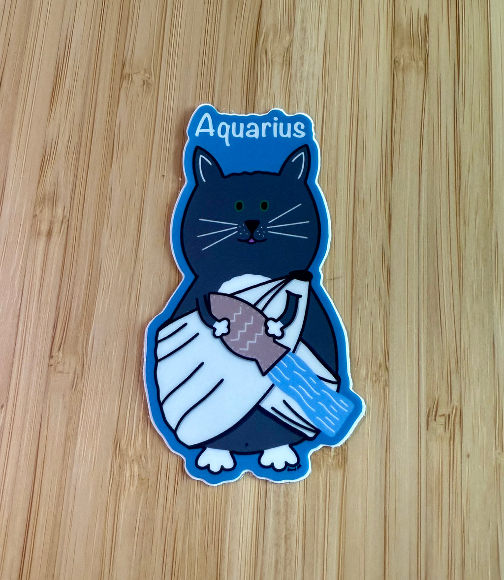 Astrology Cat Stickers