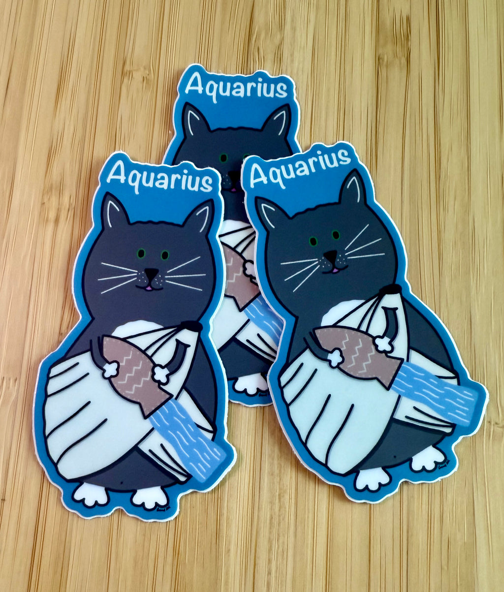 Astrology Cat Stickers