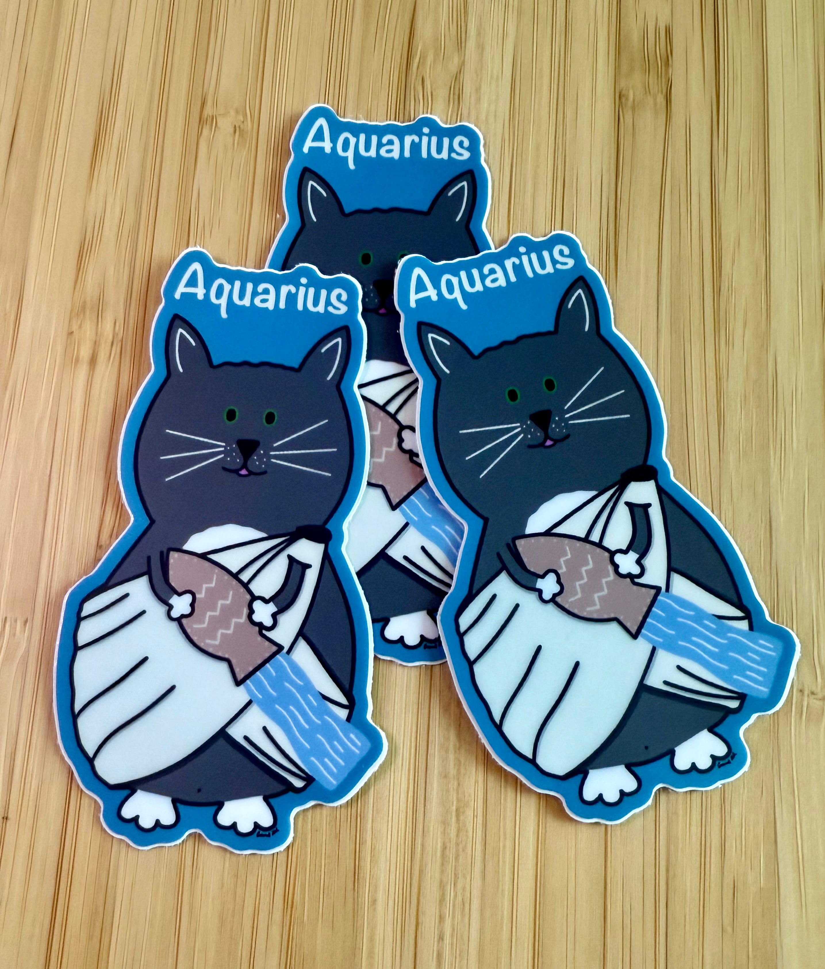 Astrology Cat Stickers
