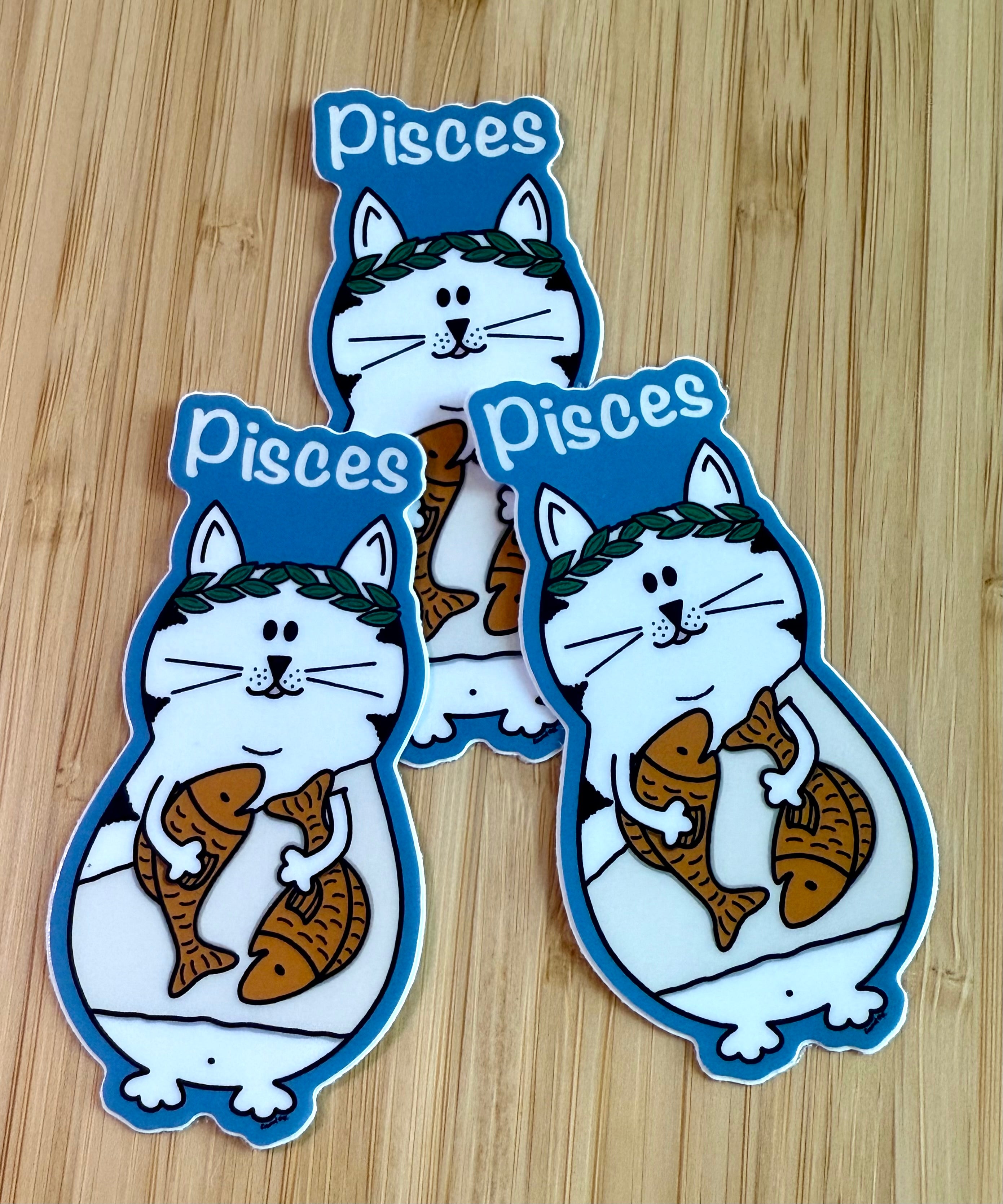 Astrology Cat Stickers