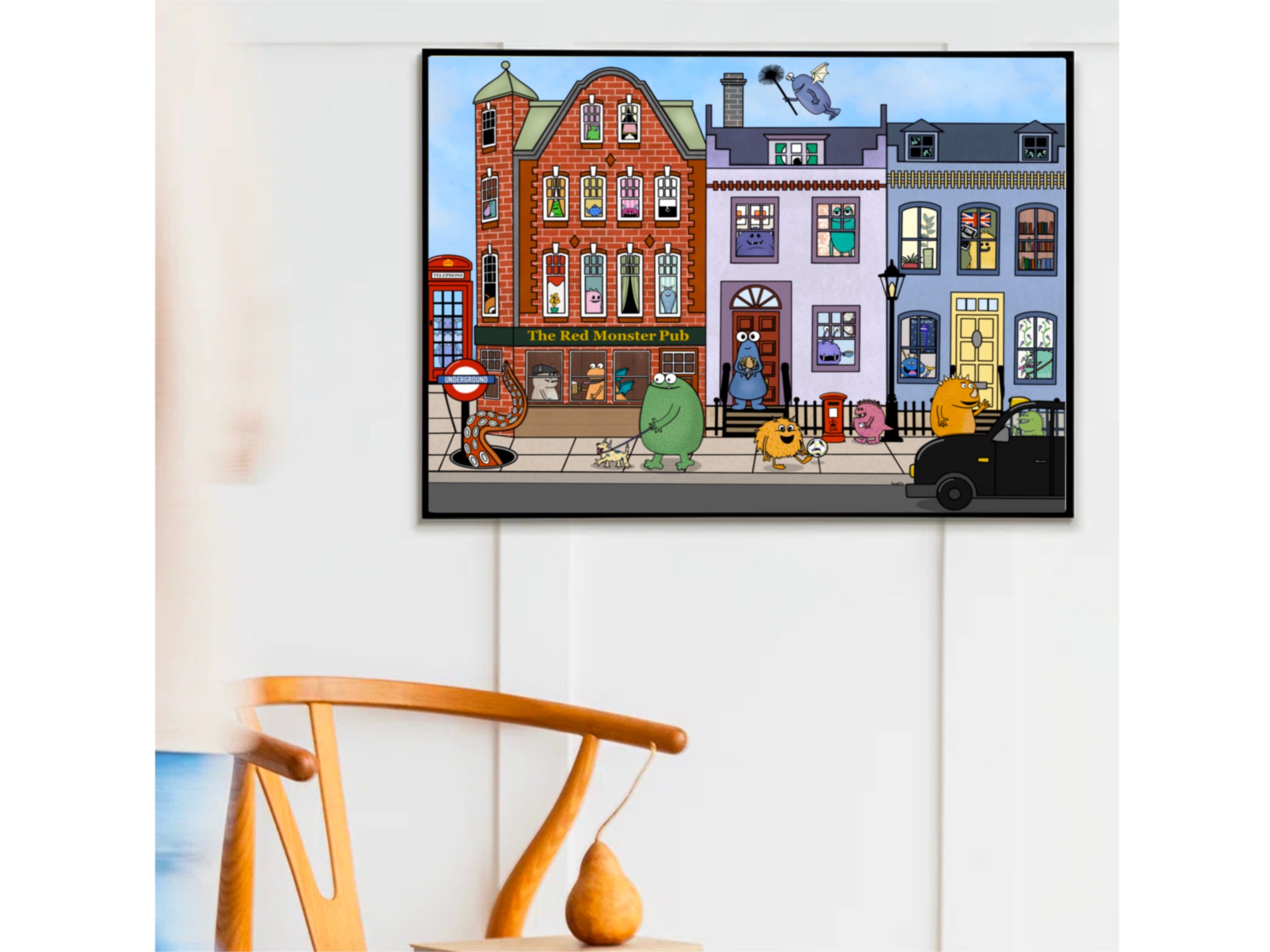 Monster Cities Prints