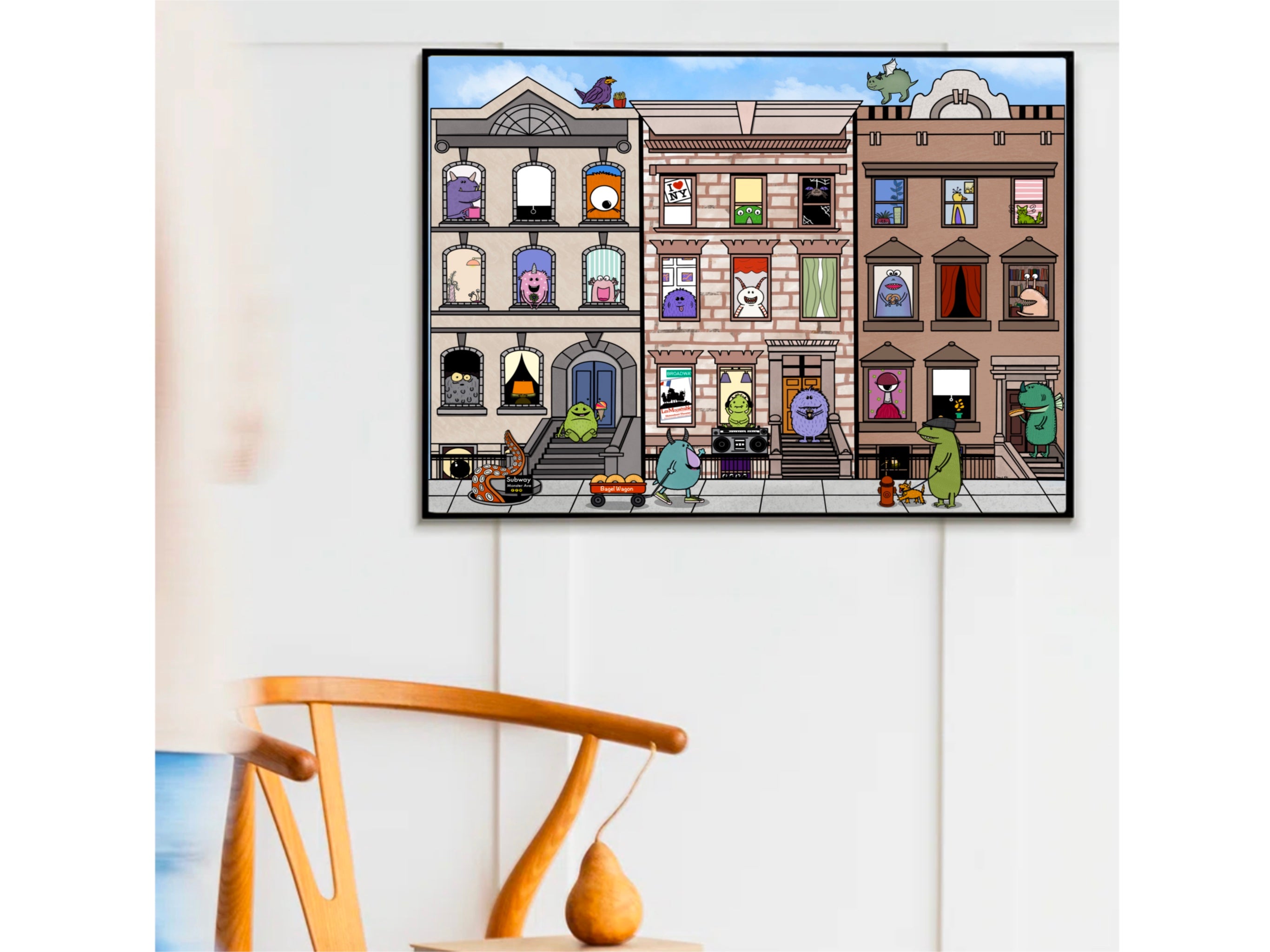 Monster Cities Prints