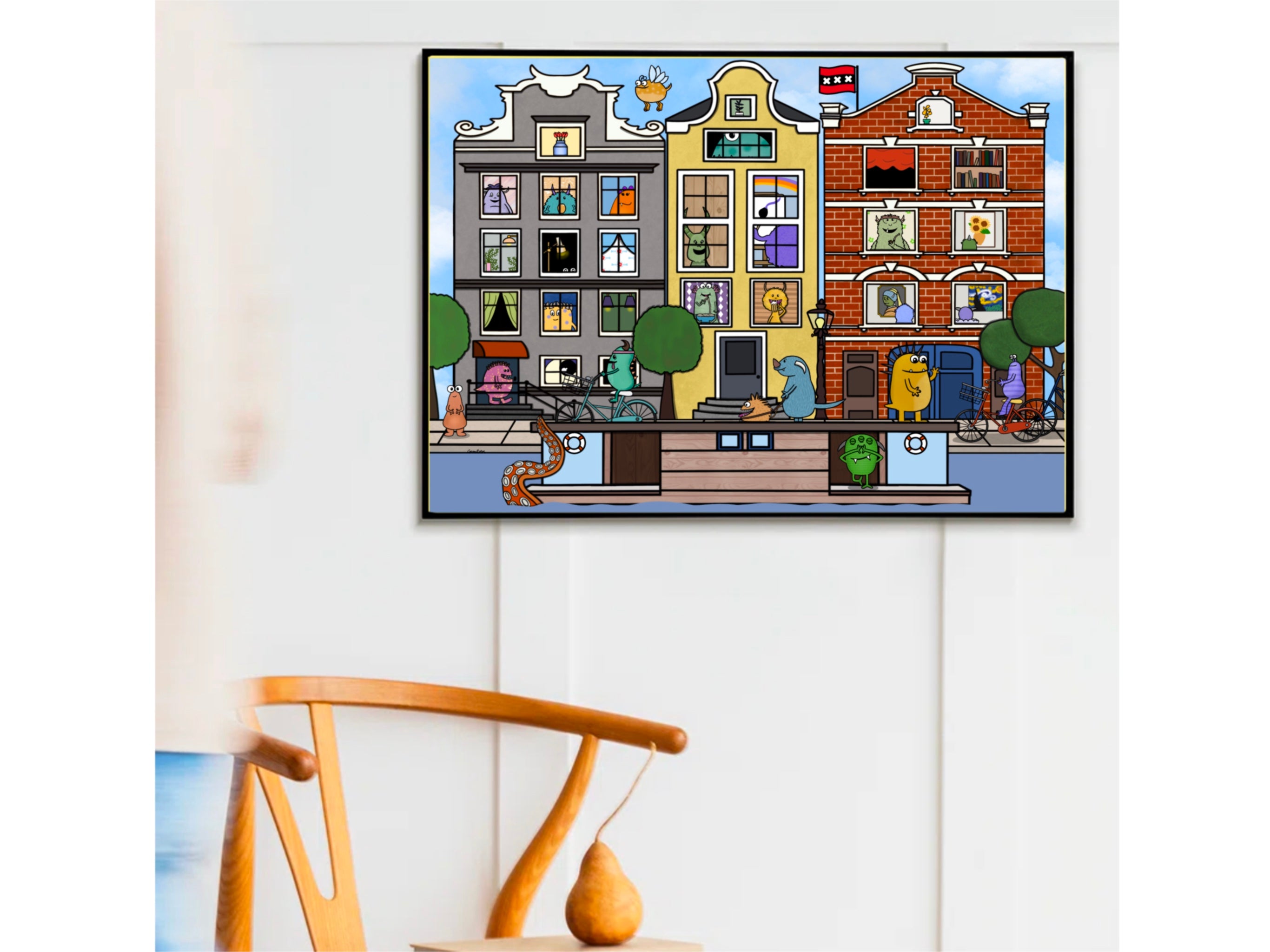 Monster Cities Prints