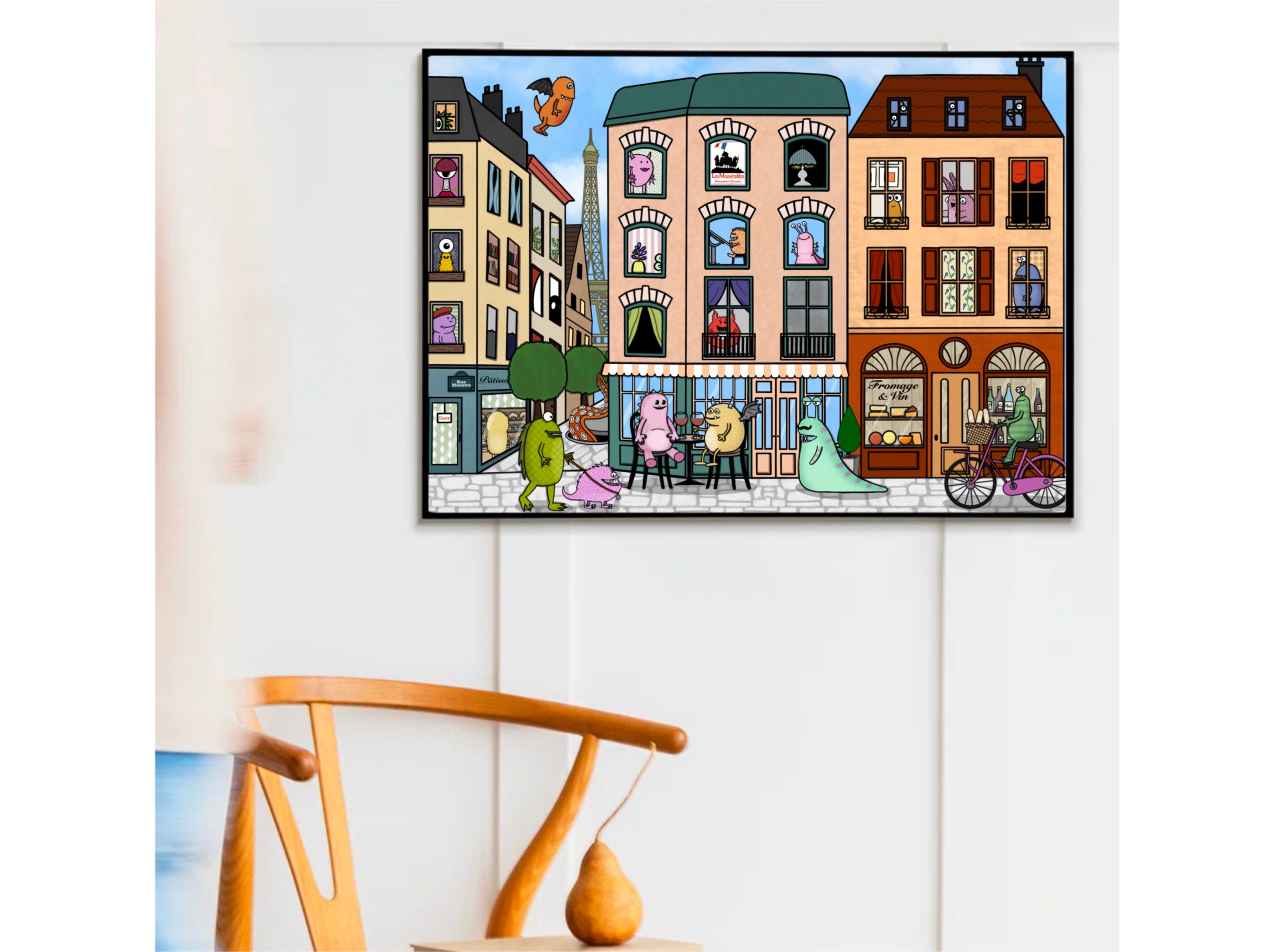 Monster Cities Prints