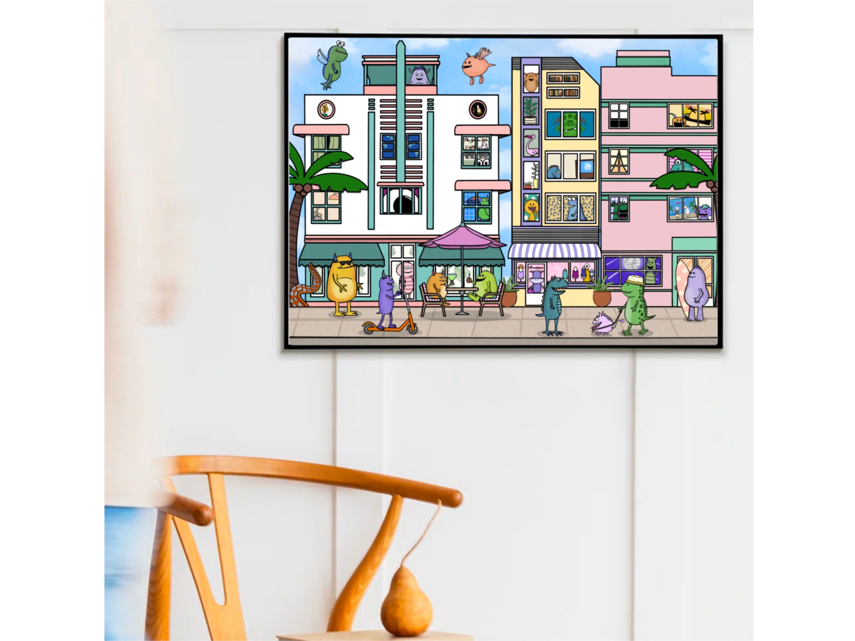 Monster Cities Prints