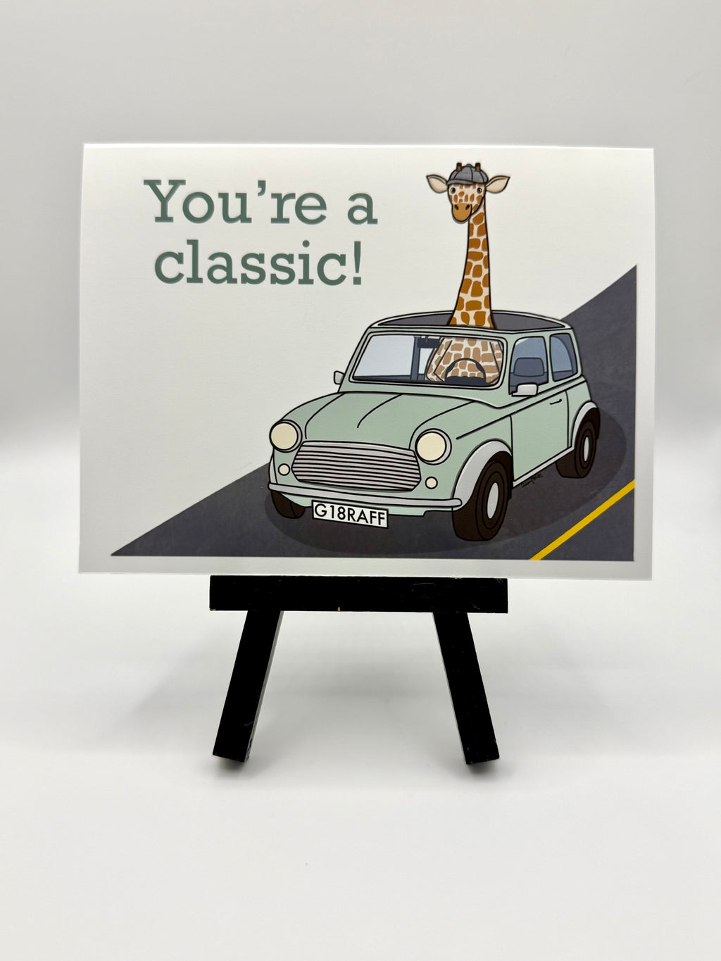 Classic Giraffe Card