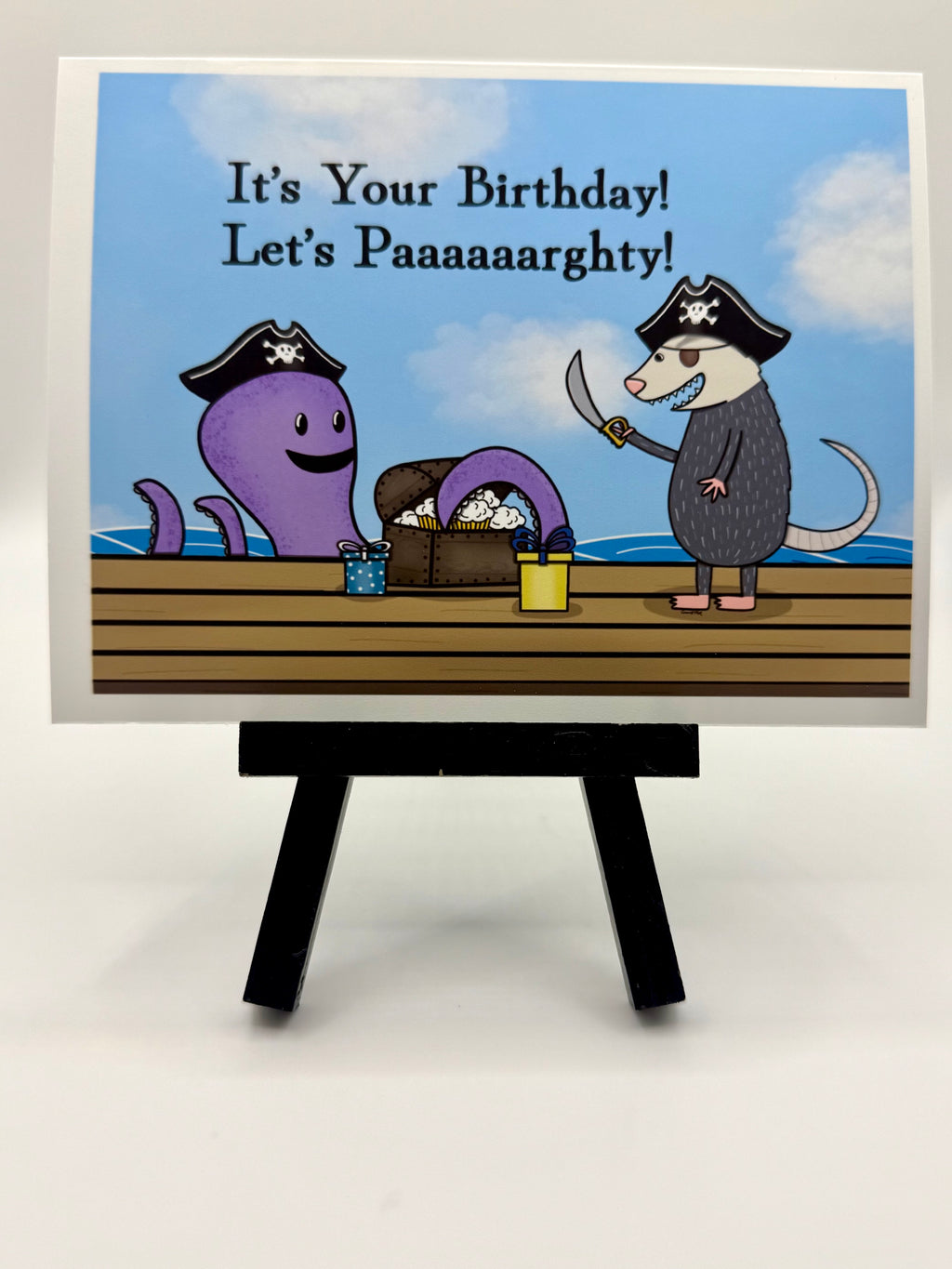 Pirate Party Card
