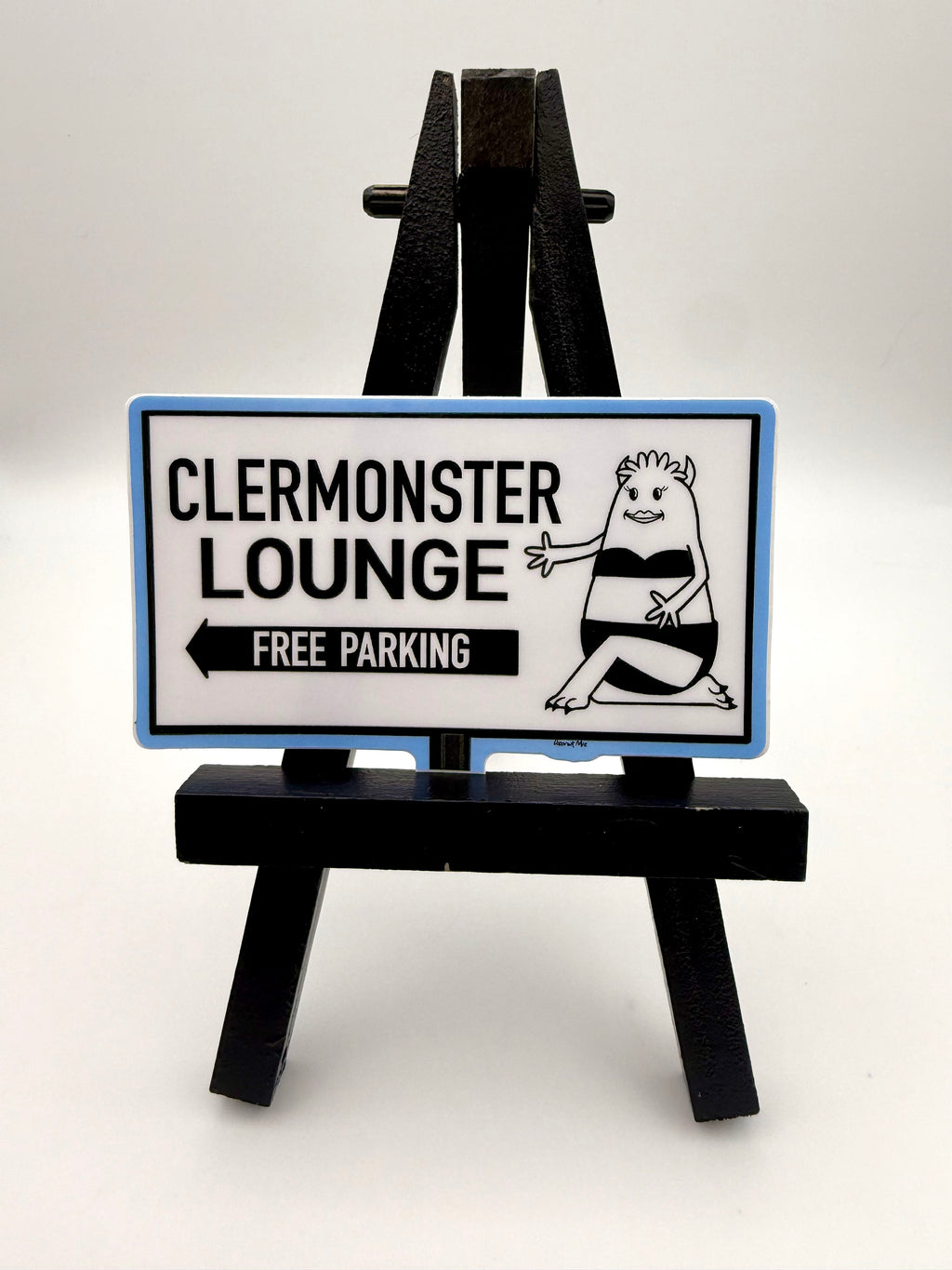 Clermonster Lounge Sticker