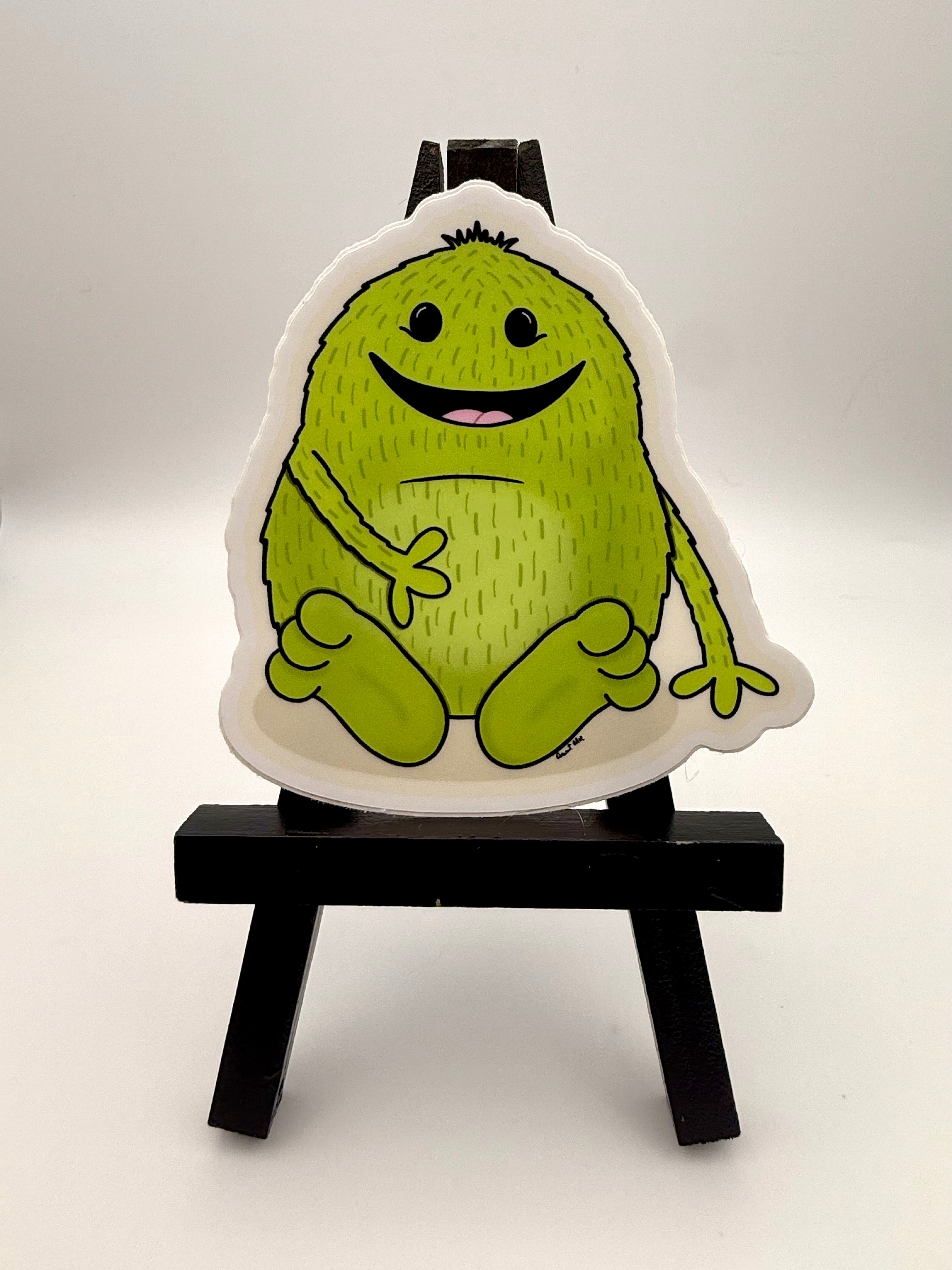 Green Monster Sticker