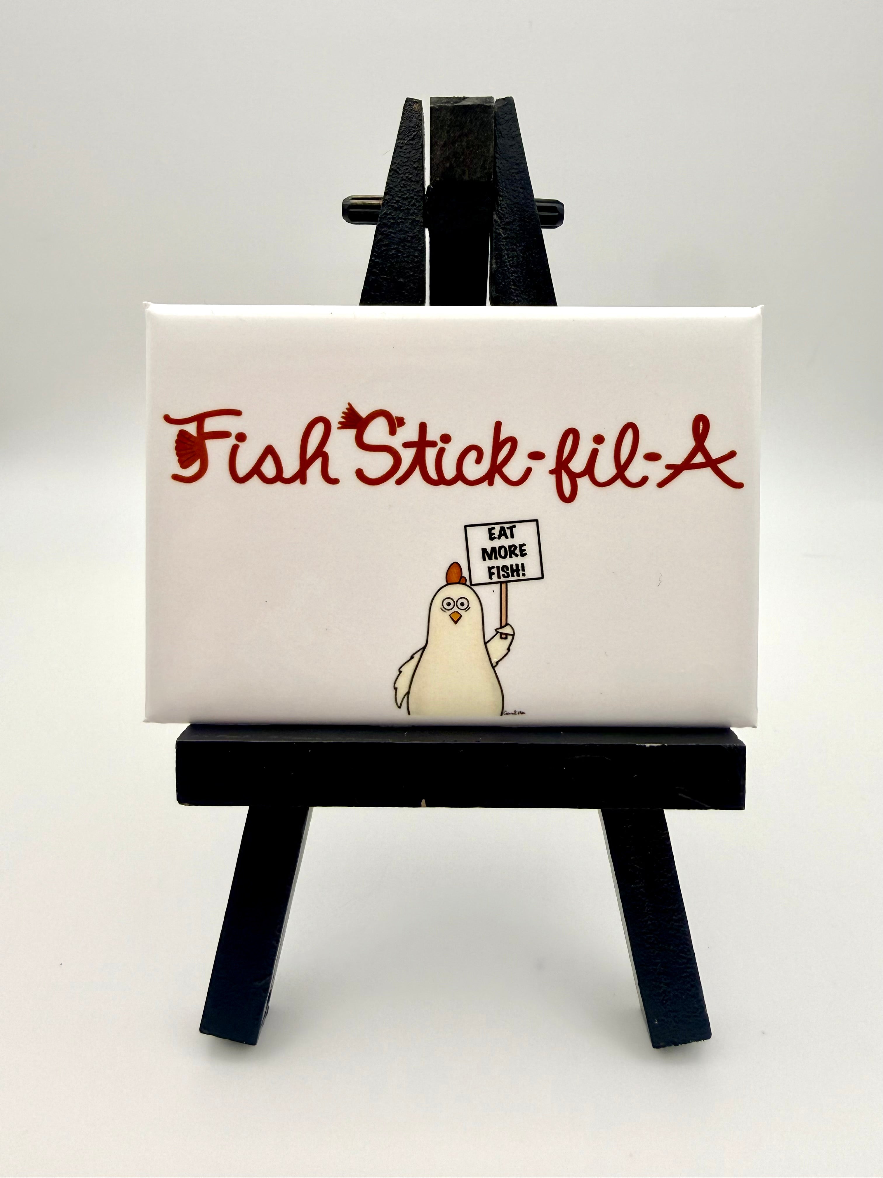 Fish Sticks Filet Magnet