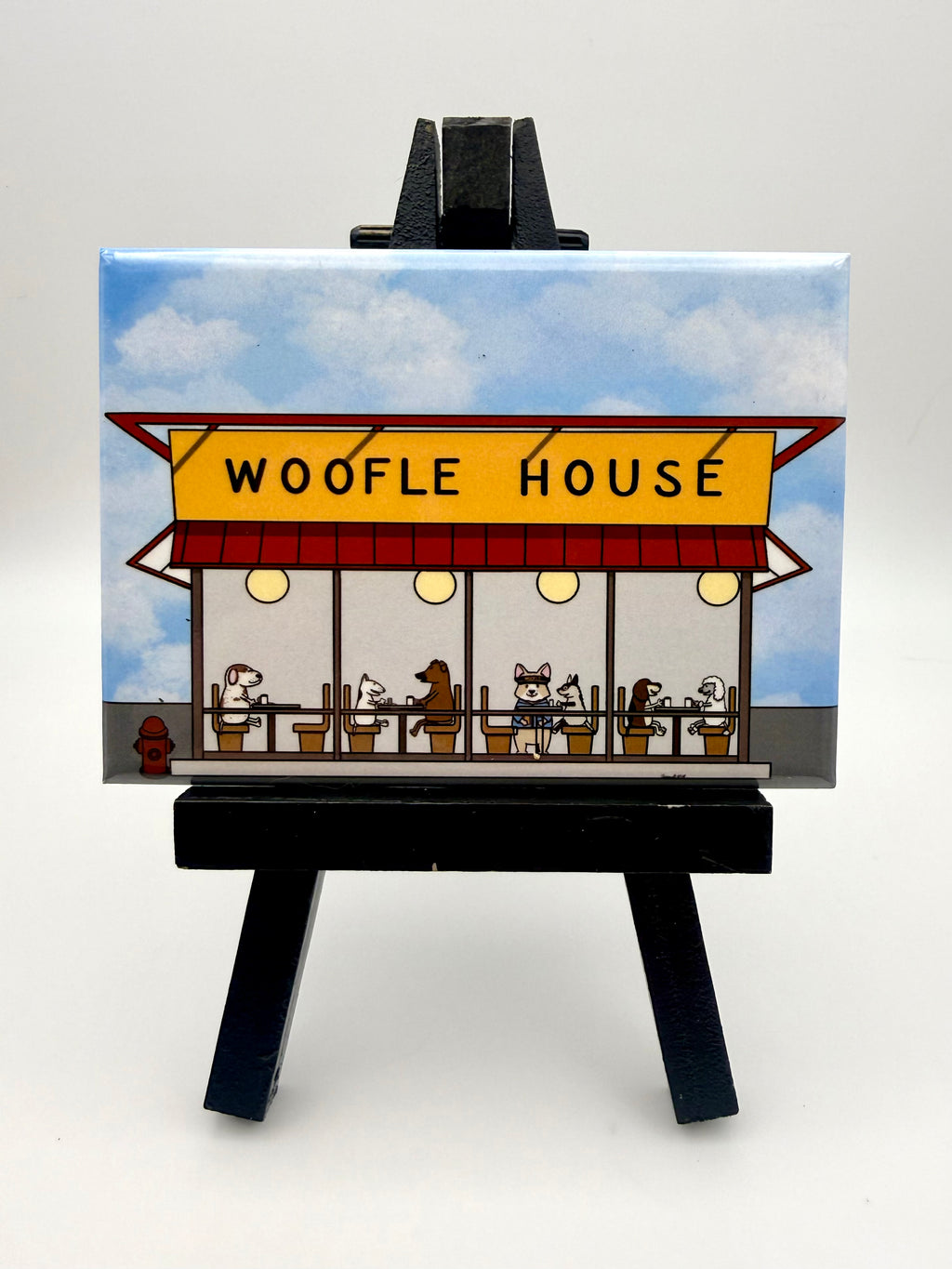 Woofle House Magnet
