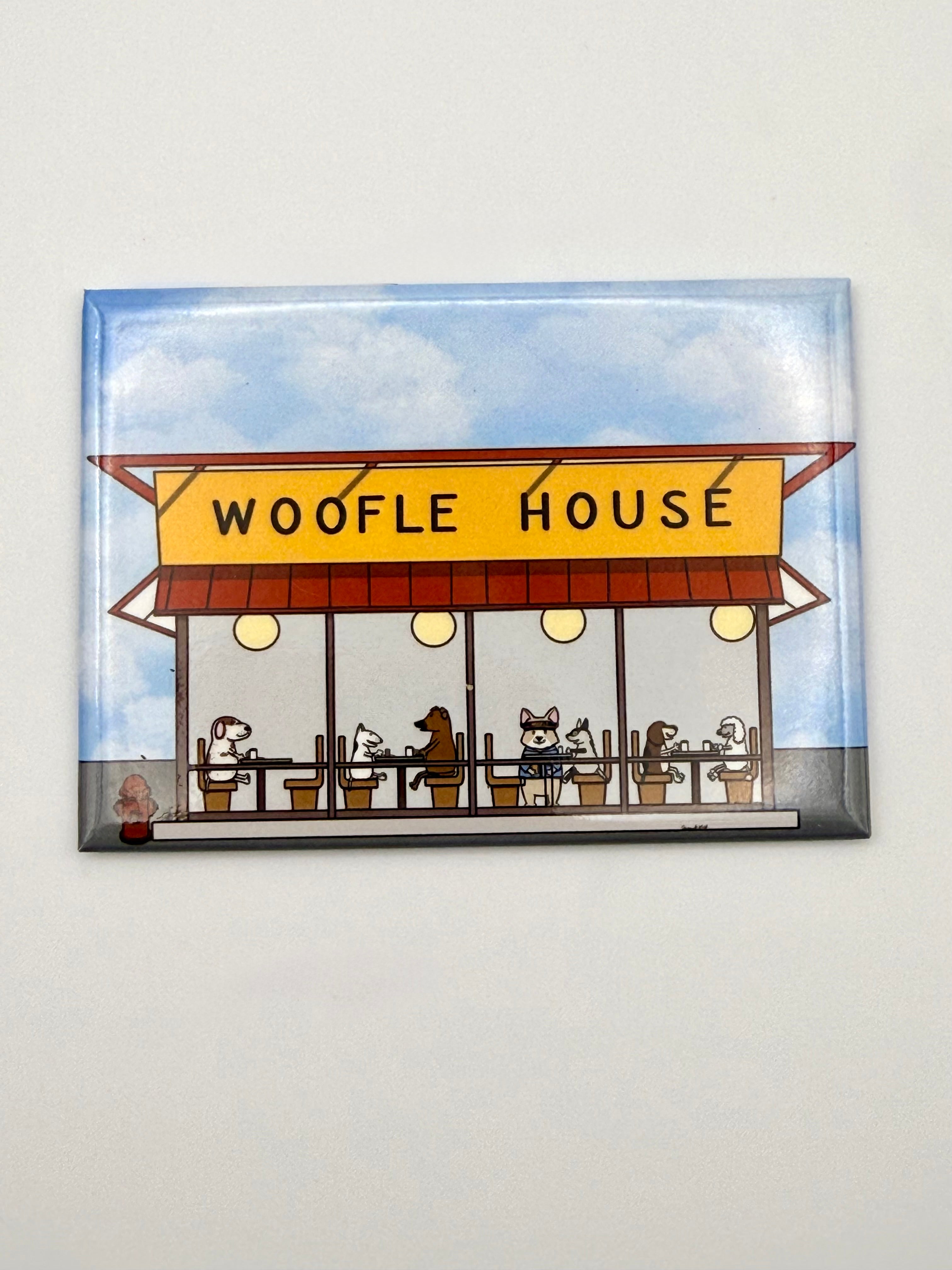 Woofle House Magnet