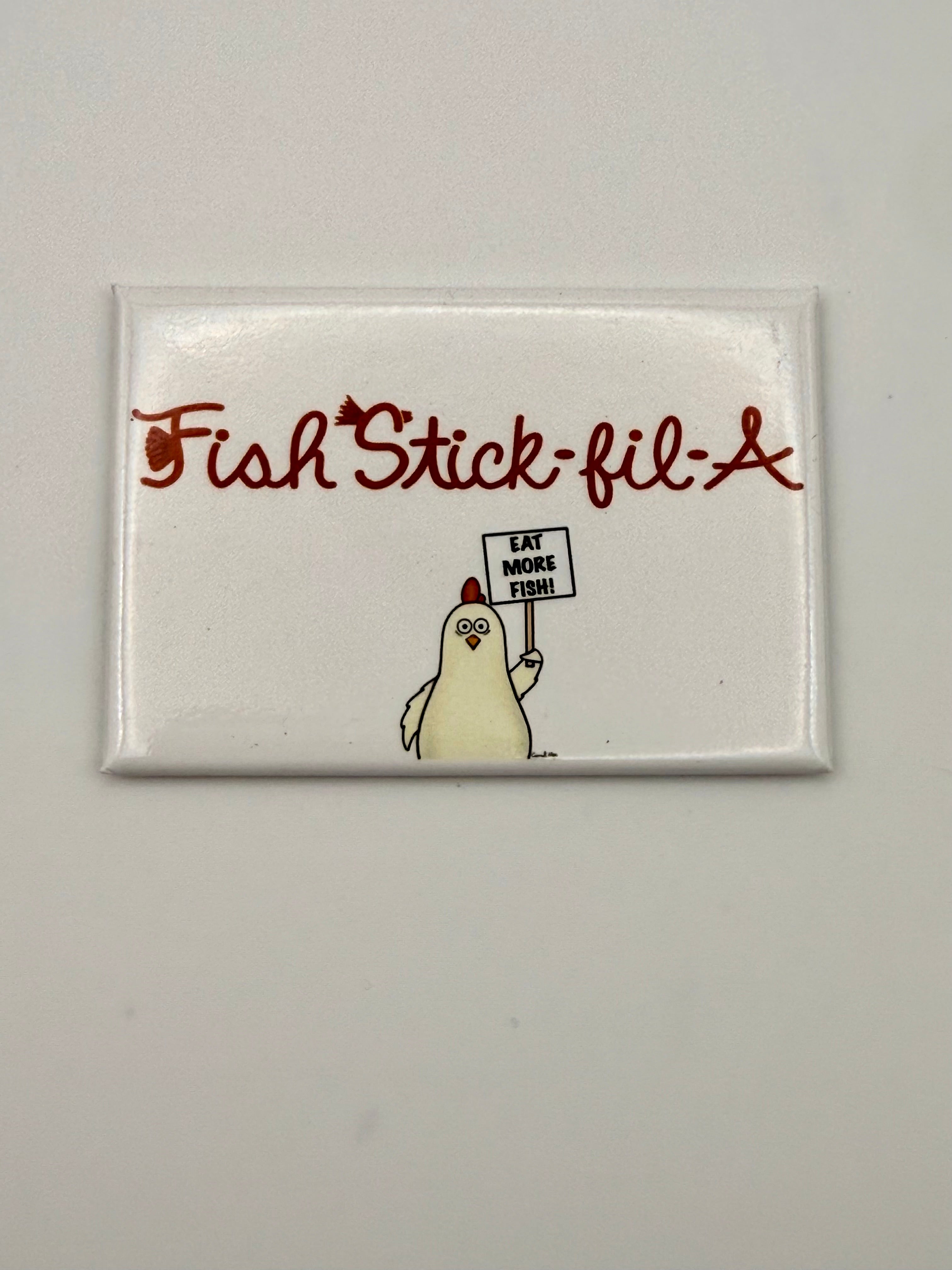 Fish Sticks Filet Magnet