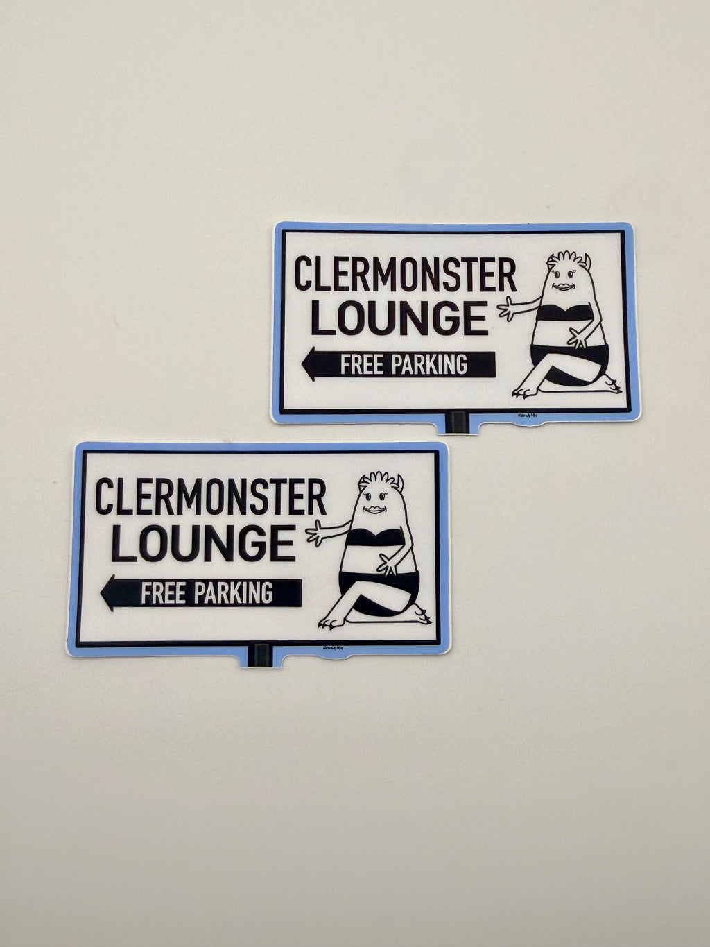 Clermonster Lounge Sticker