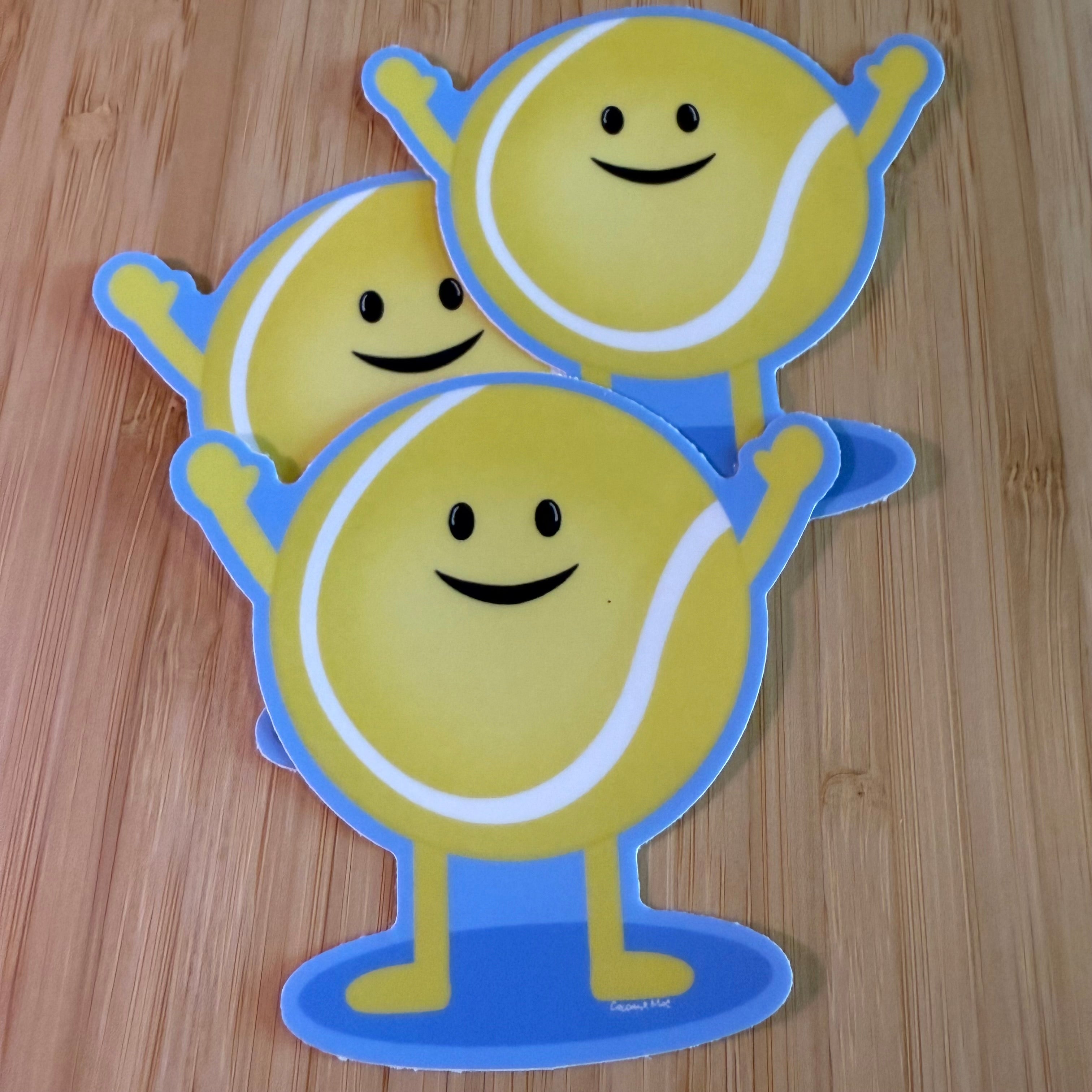 Tennis Ball sticker