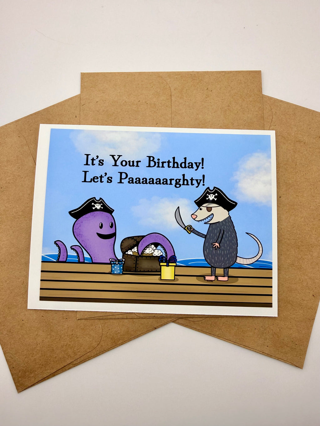 Pirate Party Card