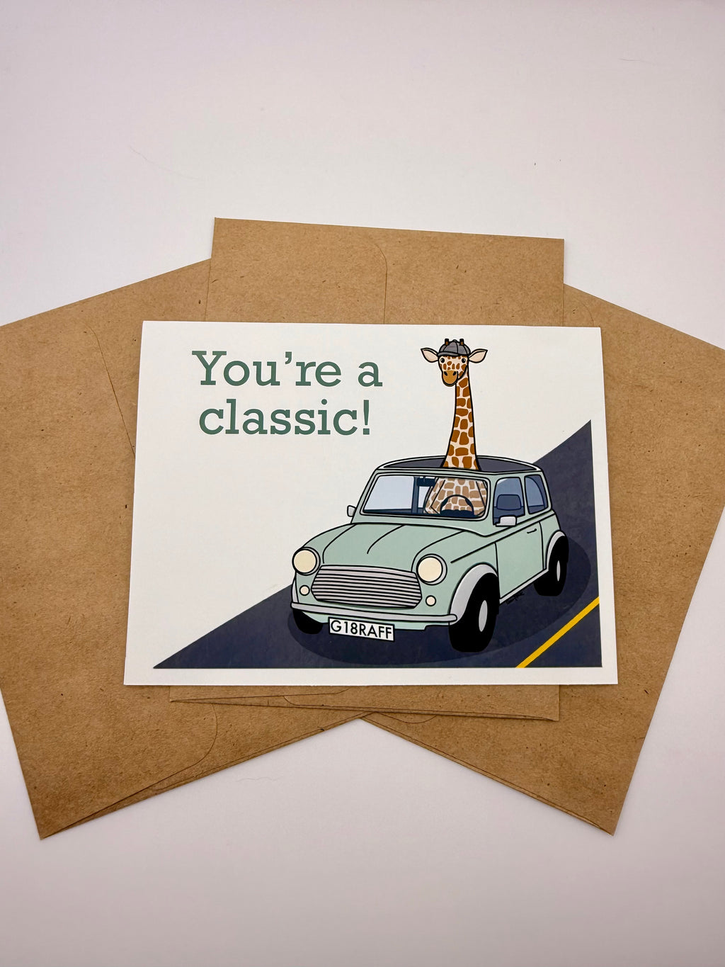 Classic Giraffe Card