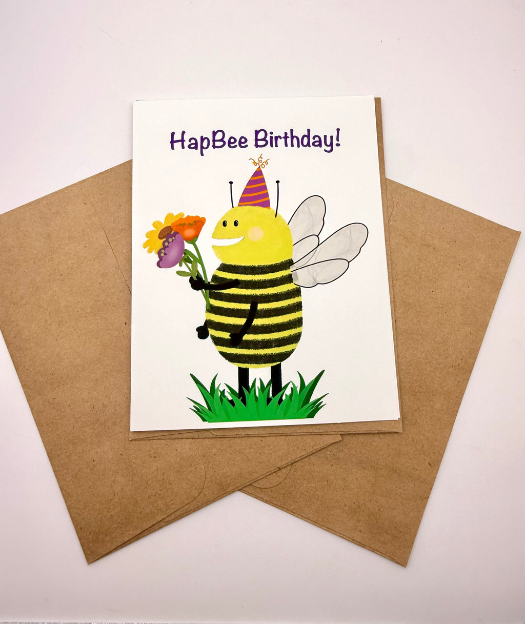 HapBee Birthday Card