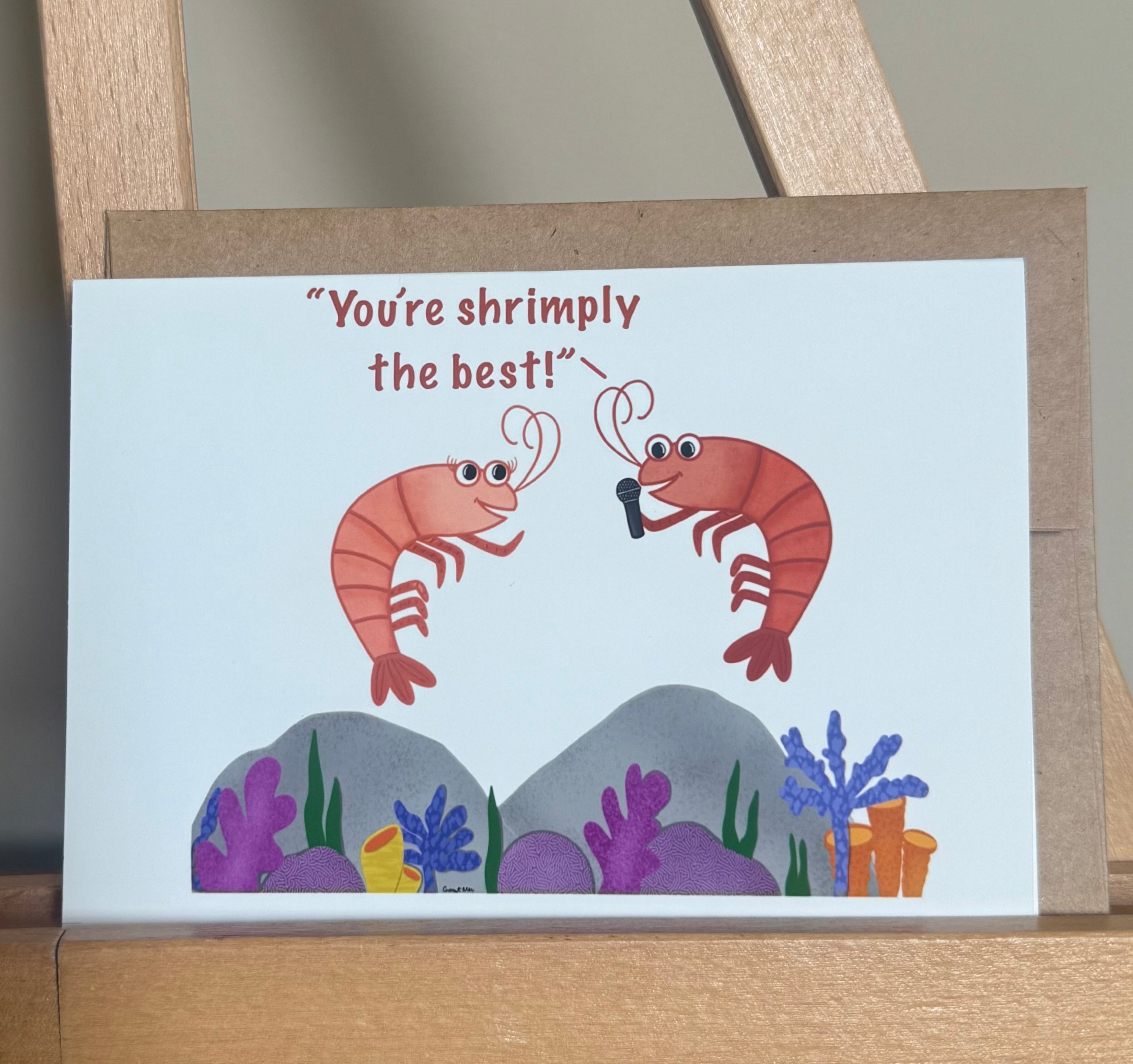 You’re Shrimply Best Card