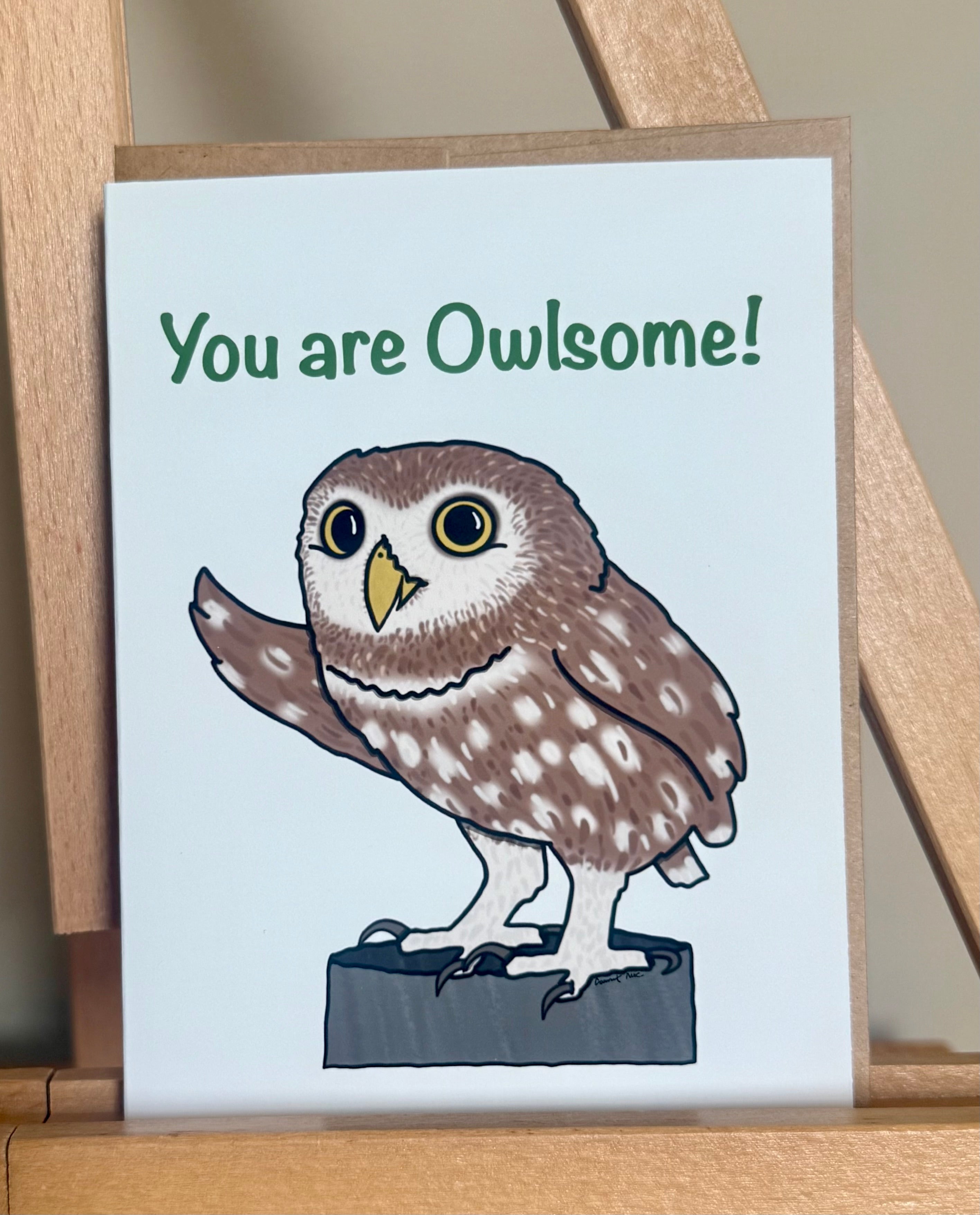 Owlsome Card