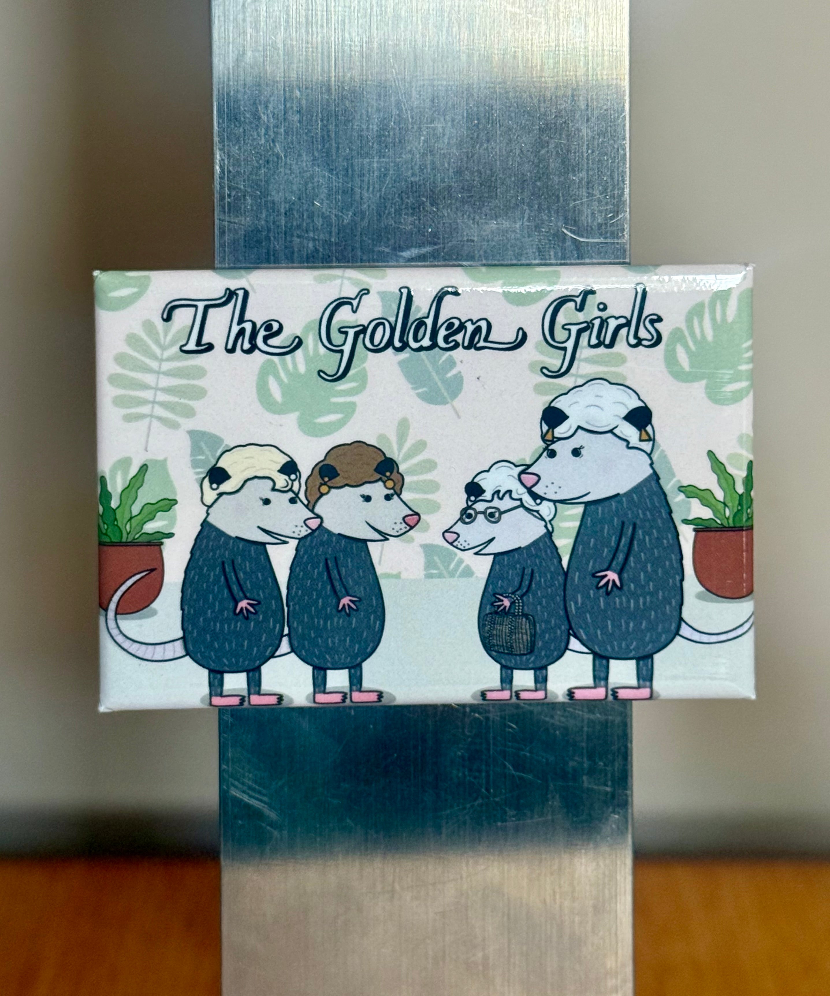 Golden Girl Opossums Magnet