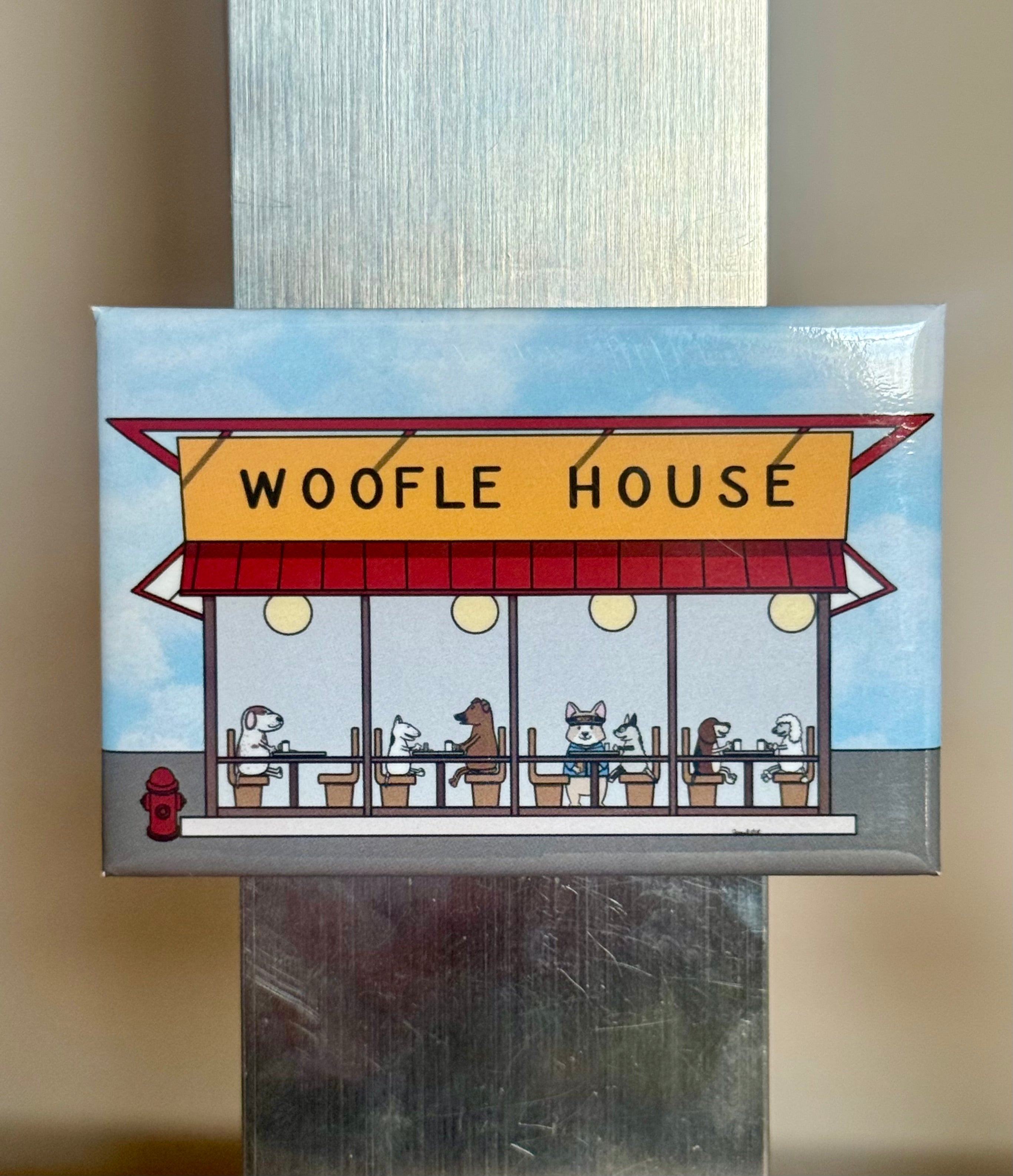 Woofle House Magnet